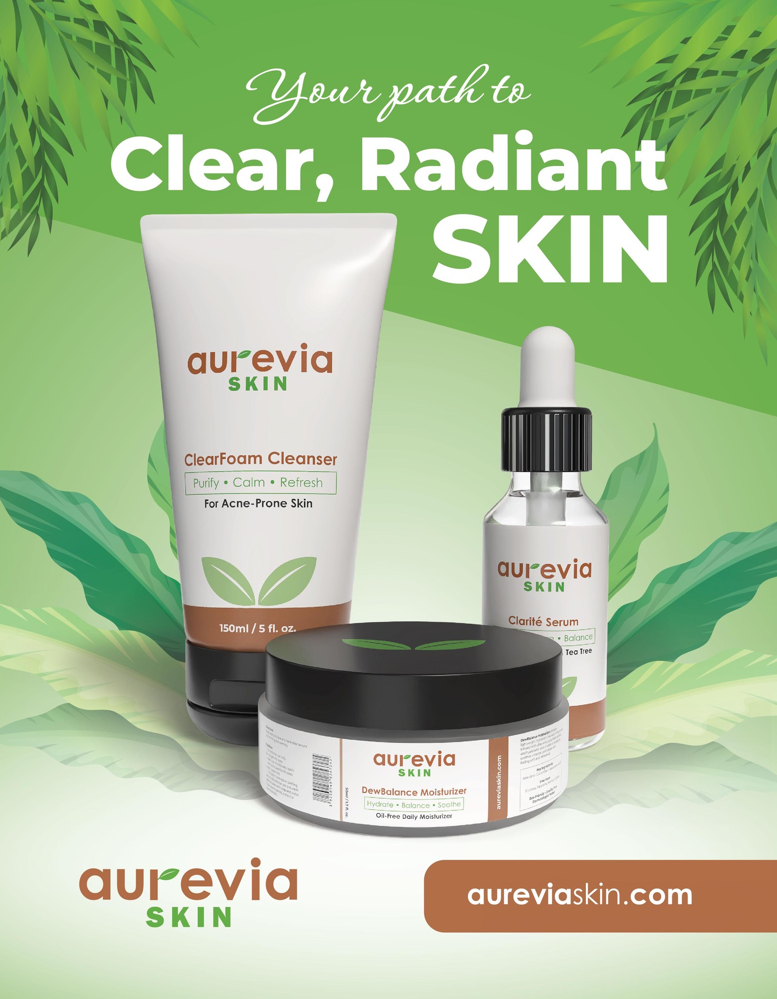 Aurevia Skin Branding Project - image 6 - student project