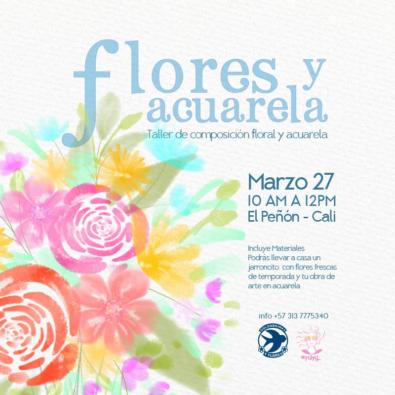Diseño para taller de acuarela - image 1 - student project