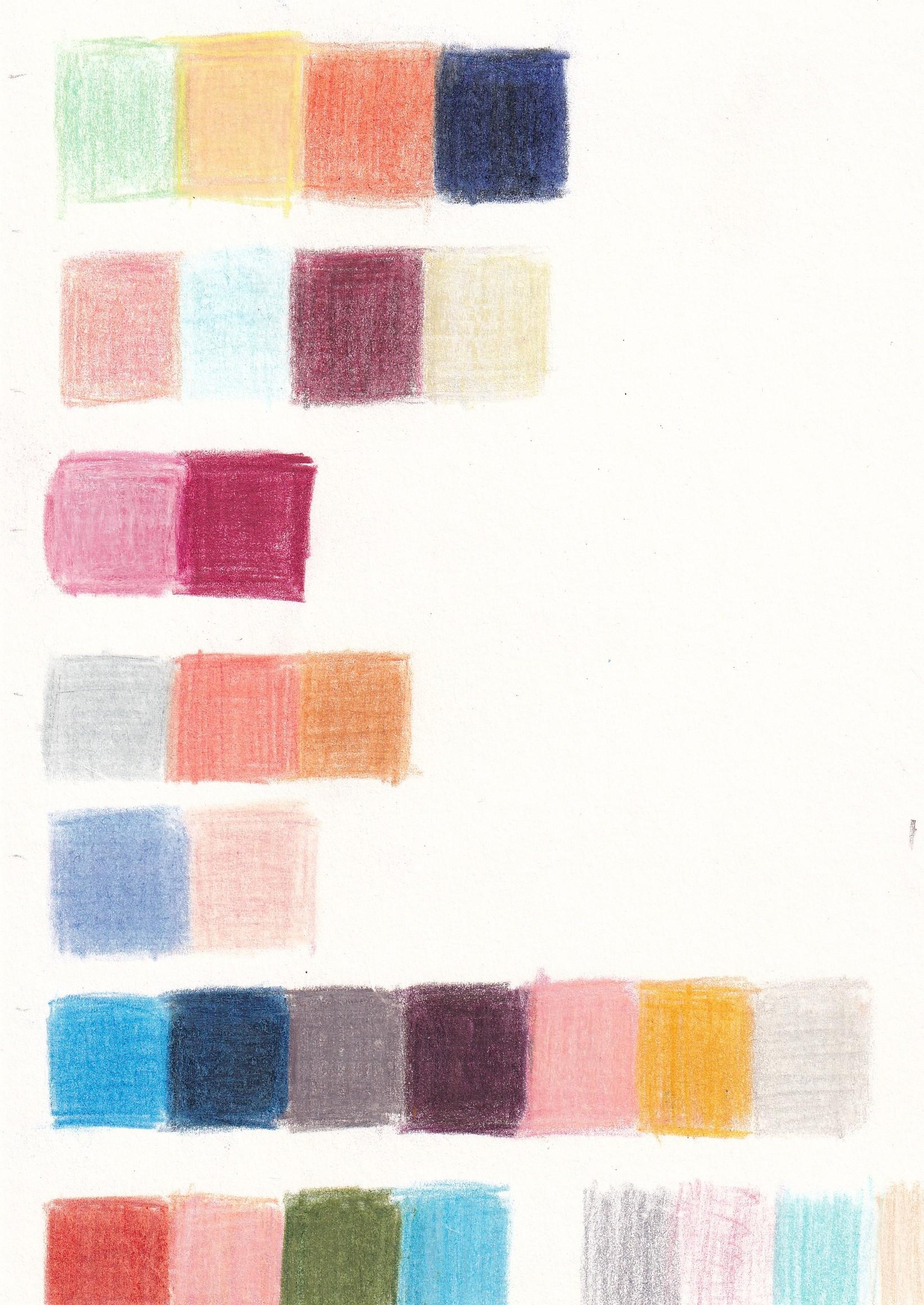 Vintage inspired colour palettes - image 1 - student project