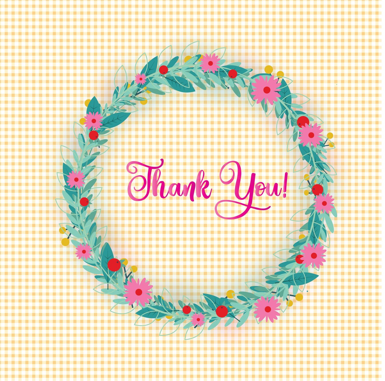 Creating the Floral Wreath in Adobe Illustrator - image 1 - student project