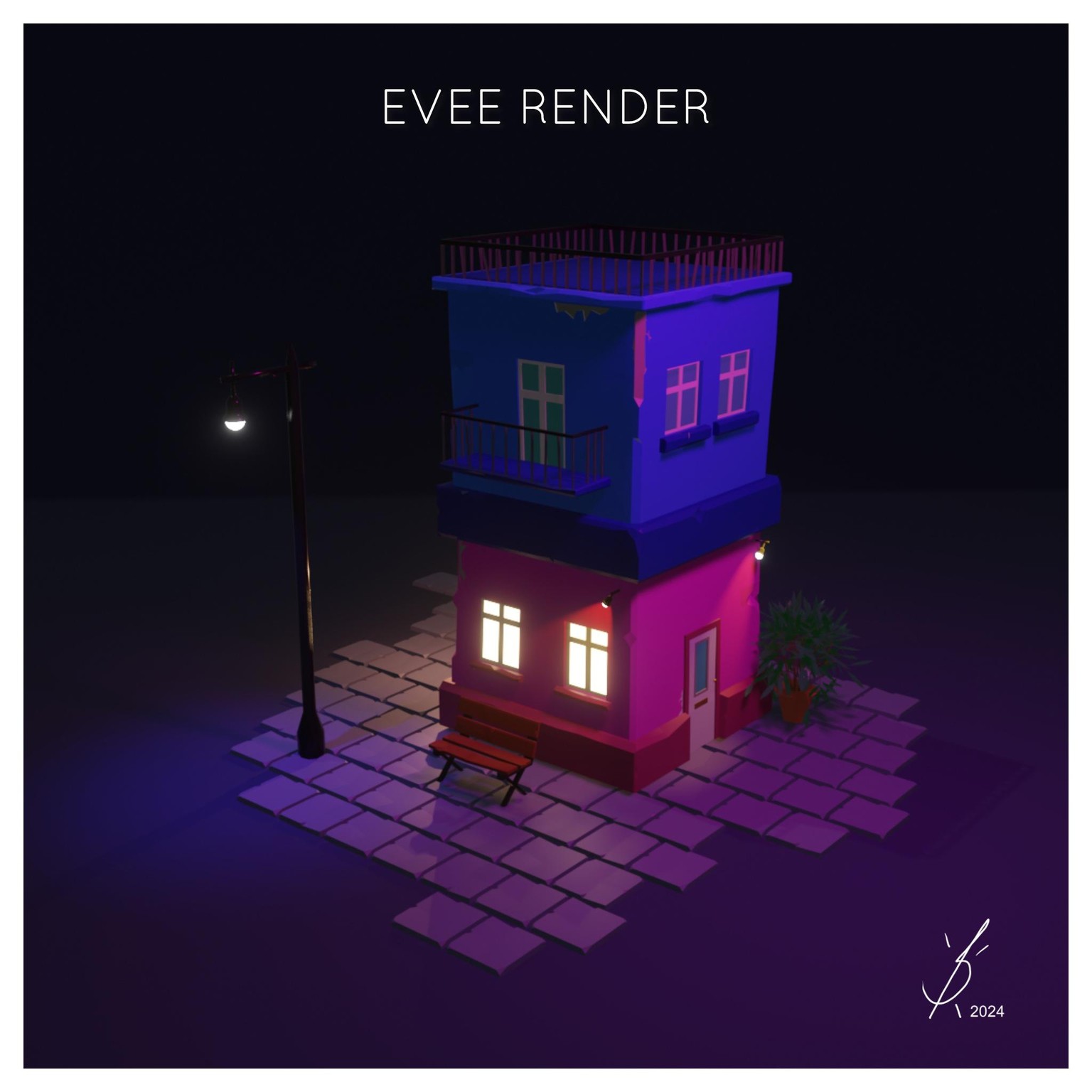 Animated Building Scene - image 1 - student project