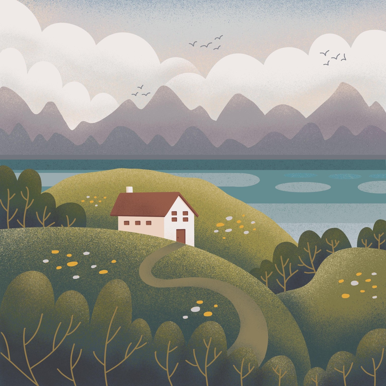 drawing landscapes project - image 1 - student project