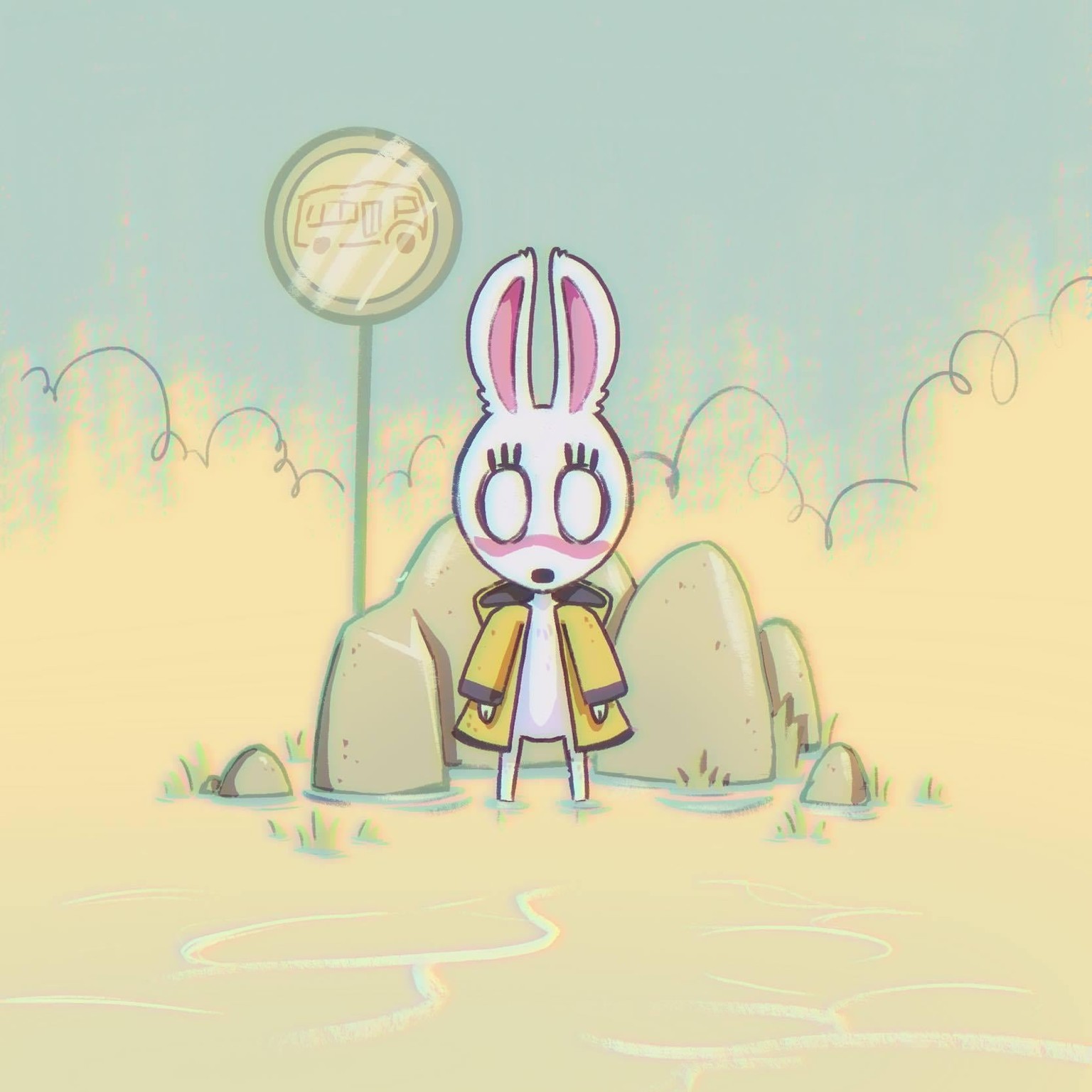 Creepy Bunny - image 2 - student project