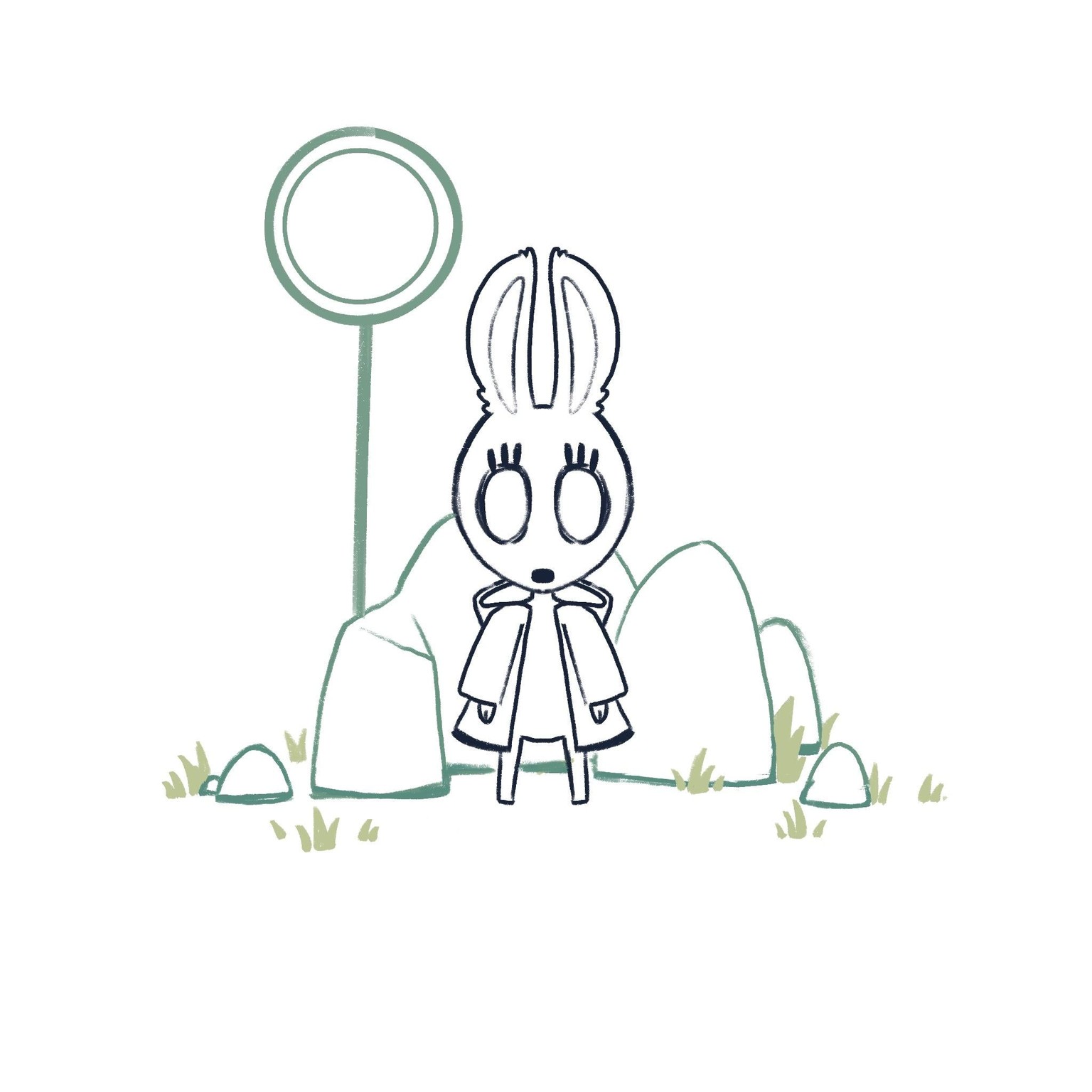 Creepy Bunny - image 1 - student project
