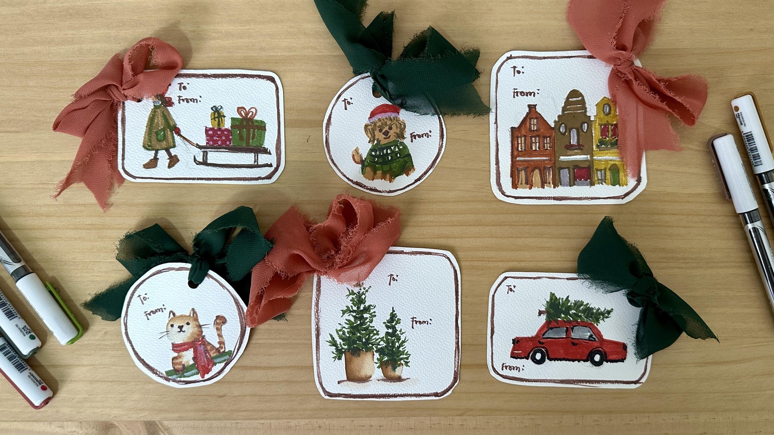 Christmas Gift Tags and Cards - image 2 - student project