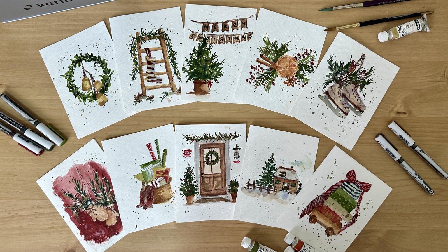 Christmas Gift Tags and Cards - image 1 - student project