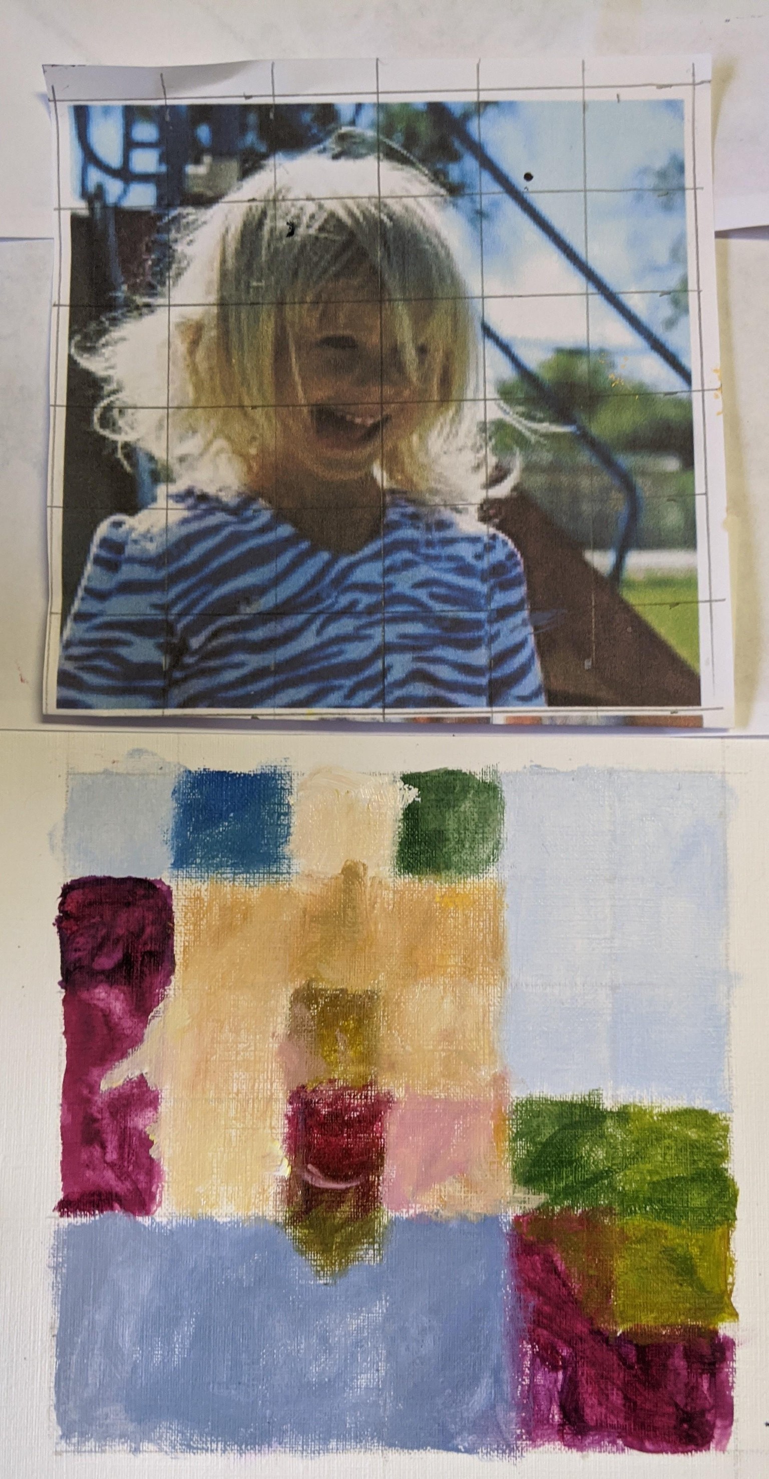 Blocking of Limited Palette Study - image 2 - student project