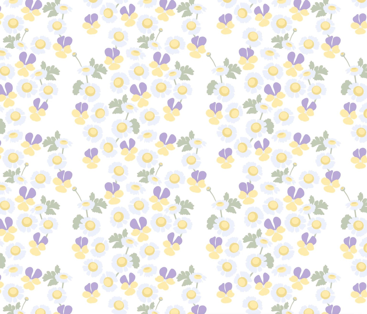 Floral pattern - image 1 - student project