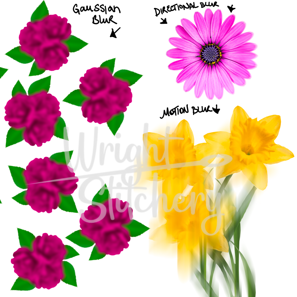 Blurred Flowers - image 1 - student project