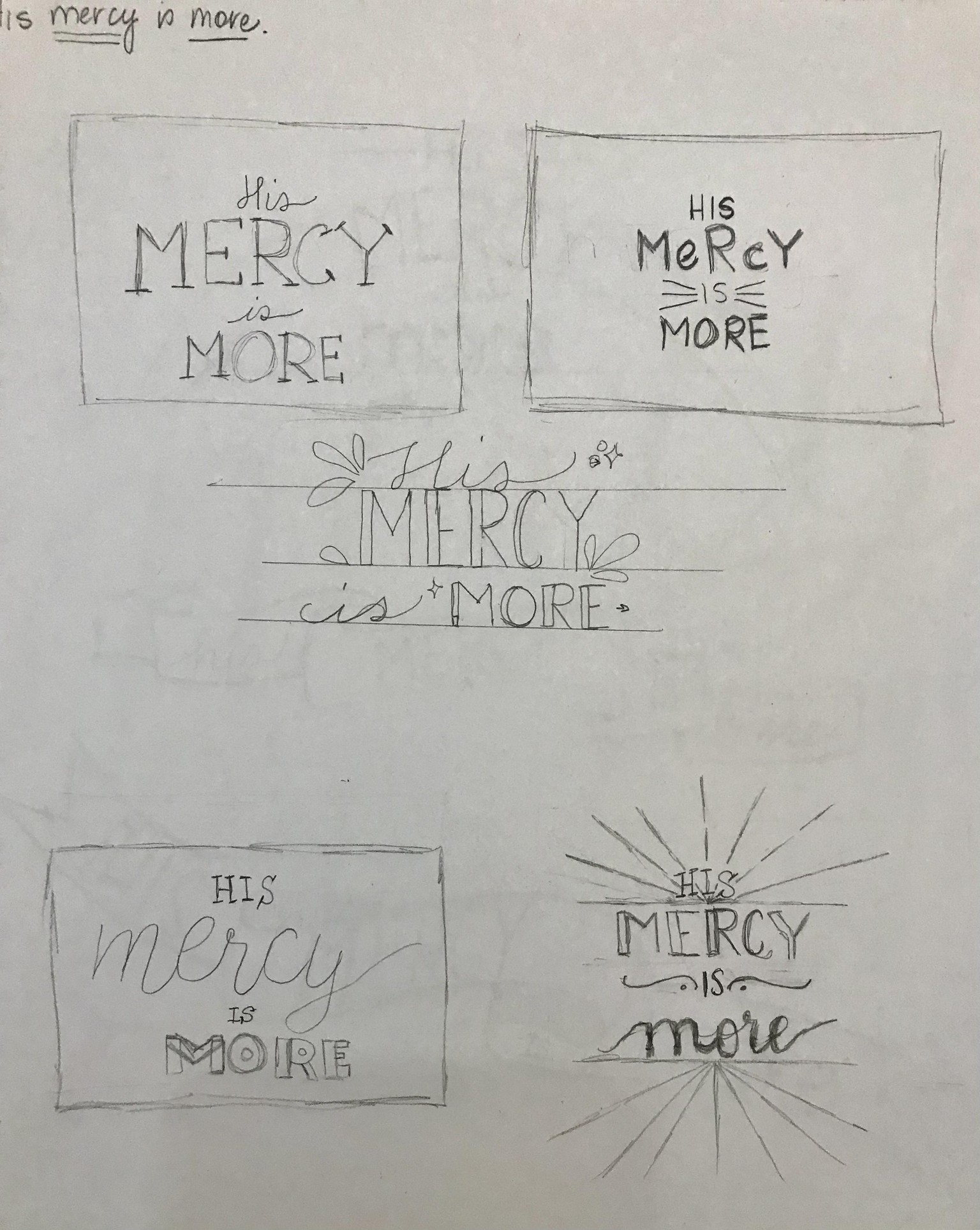 Lettering Layouts - image 2 - student project