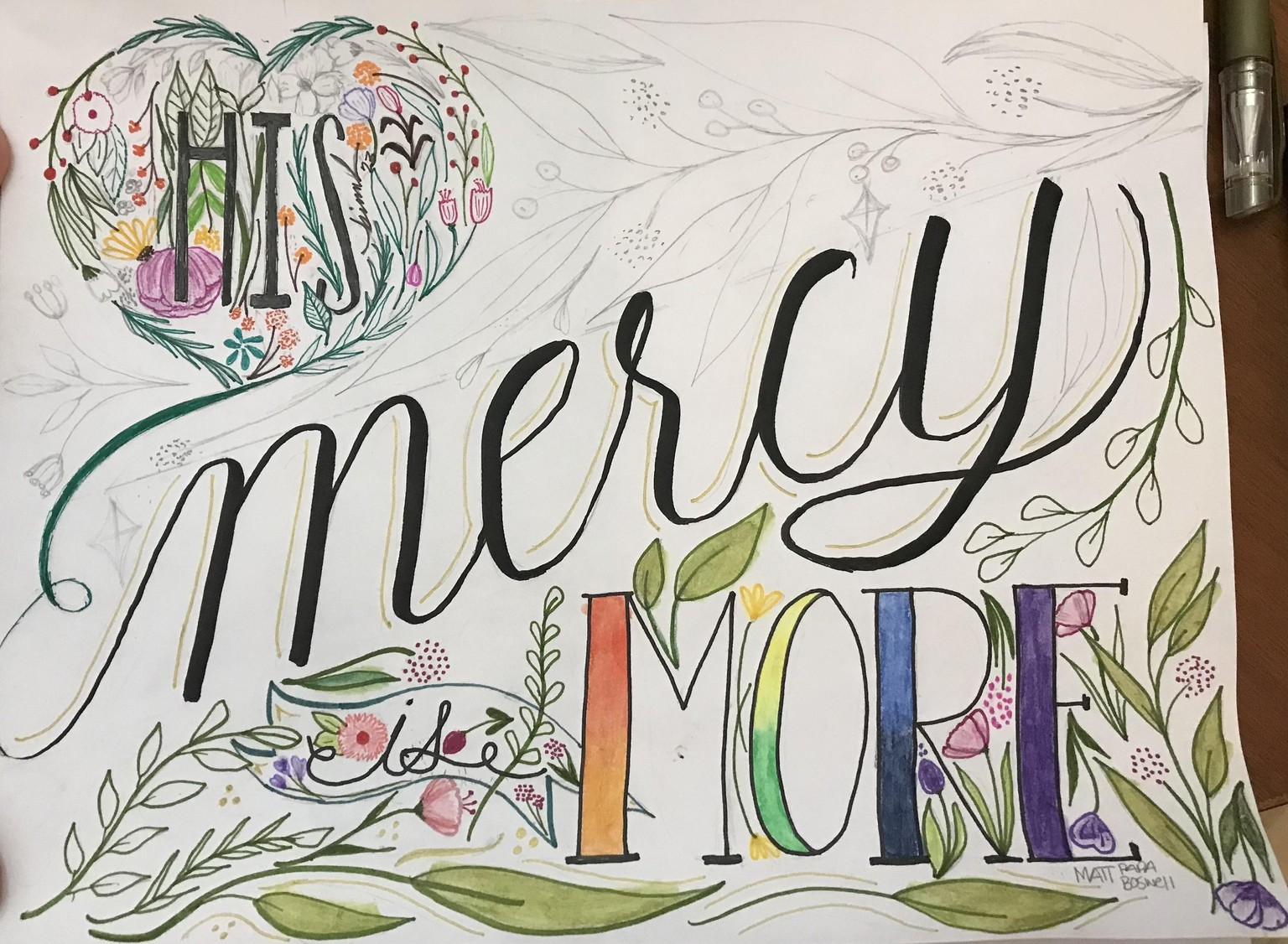 Lettering Layouts - image 4 - student project