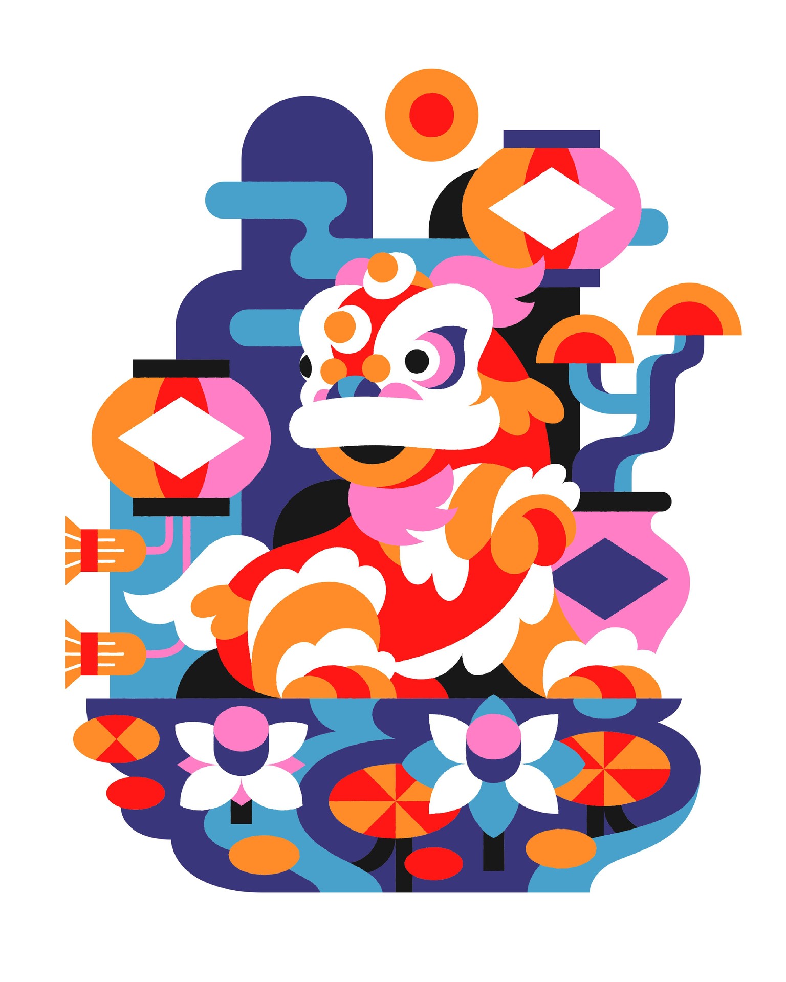 Lion Dance - image 1 - student project