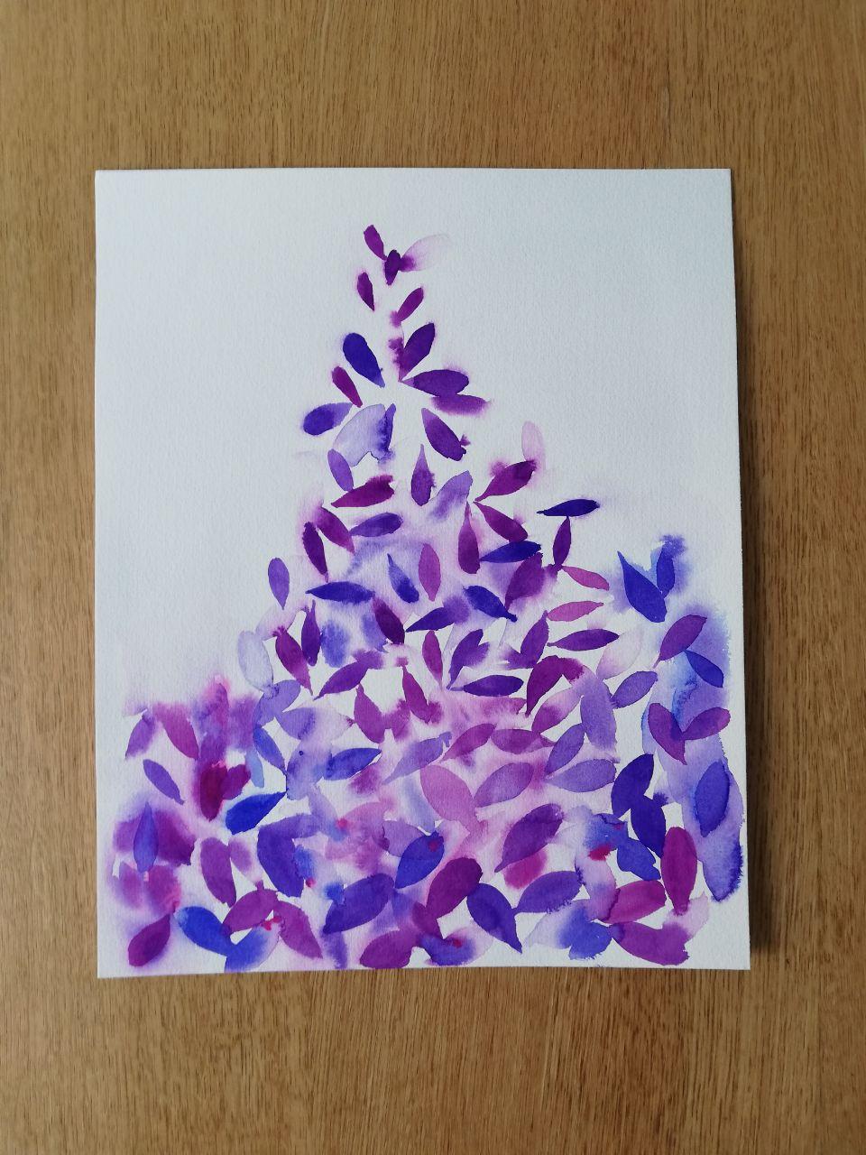 Abstract Lilac - image 1 - student project