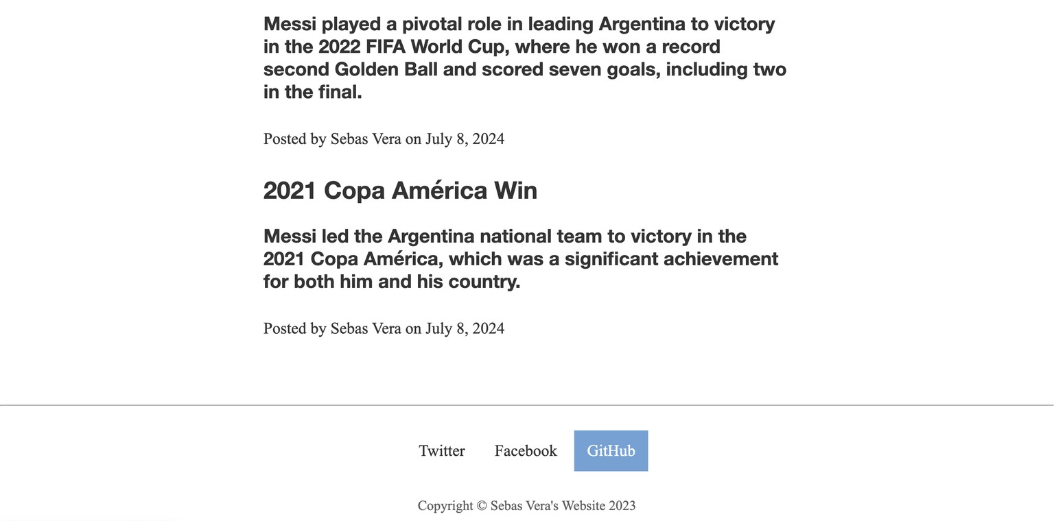 Leo Messi Wiki - image 4 - student project