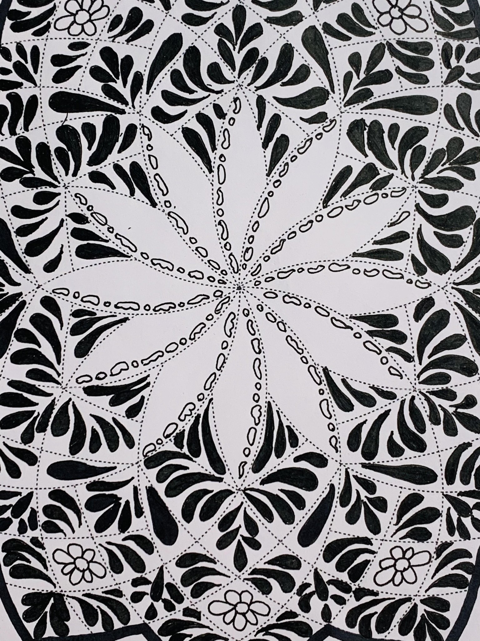 Mandala Art - Hoomyrah Rambhia - image 1 - student project