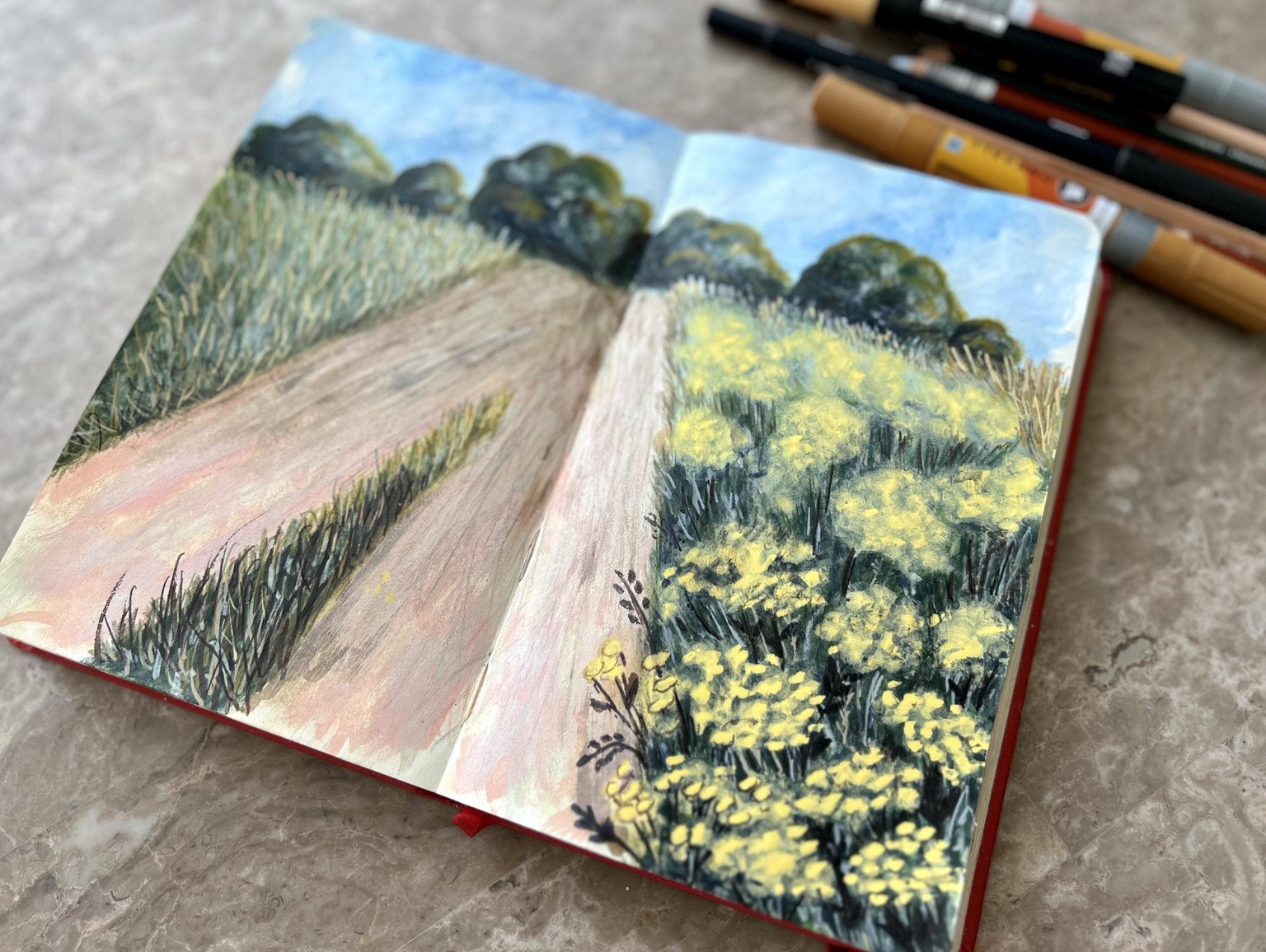 Easy landscapes - image 1 - student project