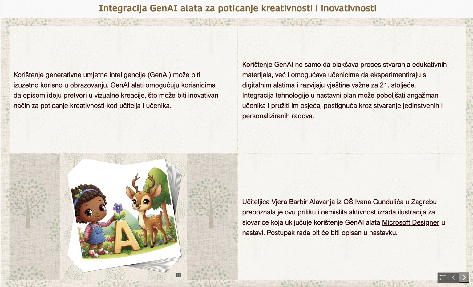 Integration of GenAI tools for fostering 21st-century skills - image 1 - student project