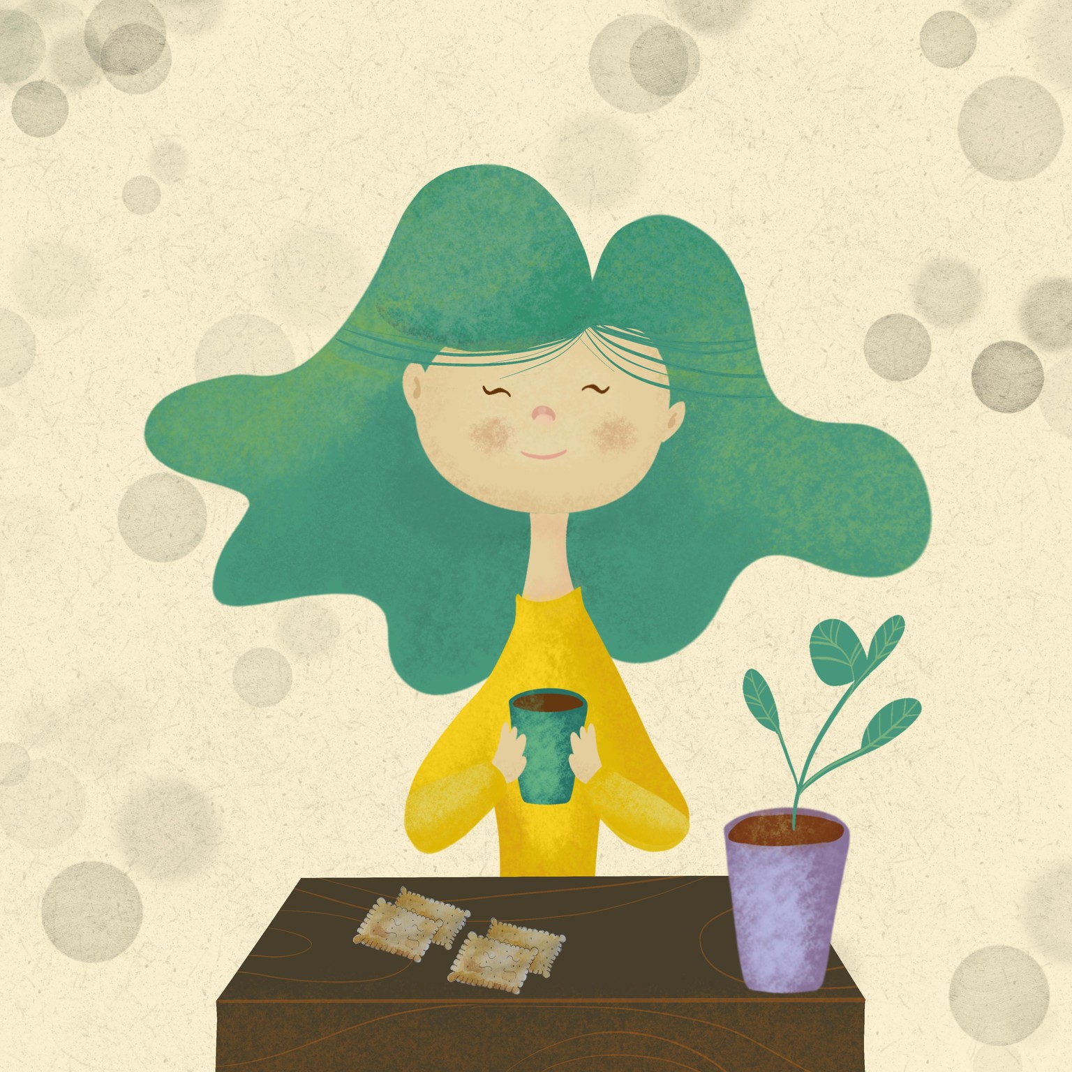 Cartoon Girl - image 1 - student project