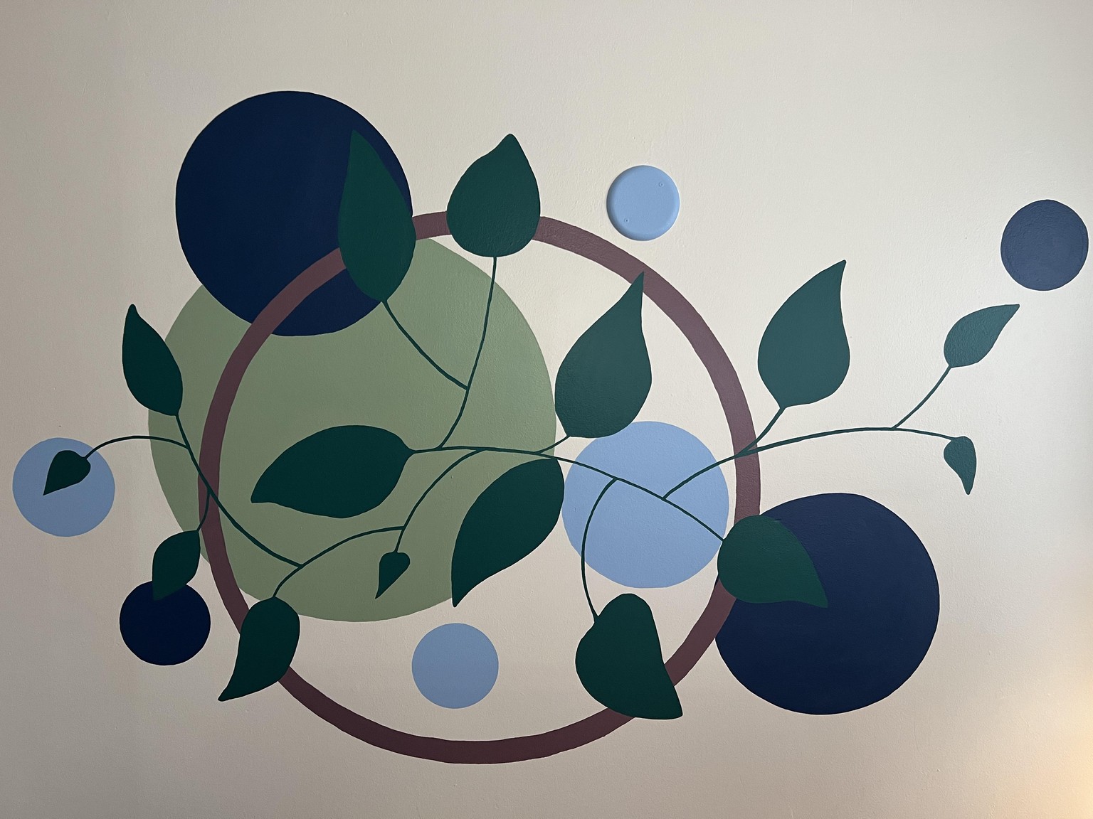 Living room Mural - image 10 - student project