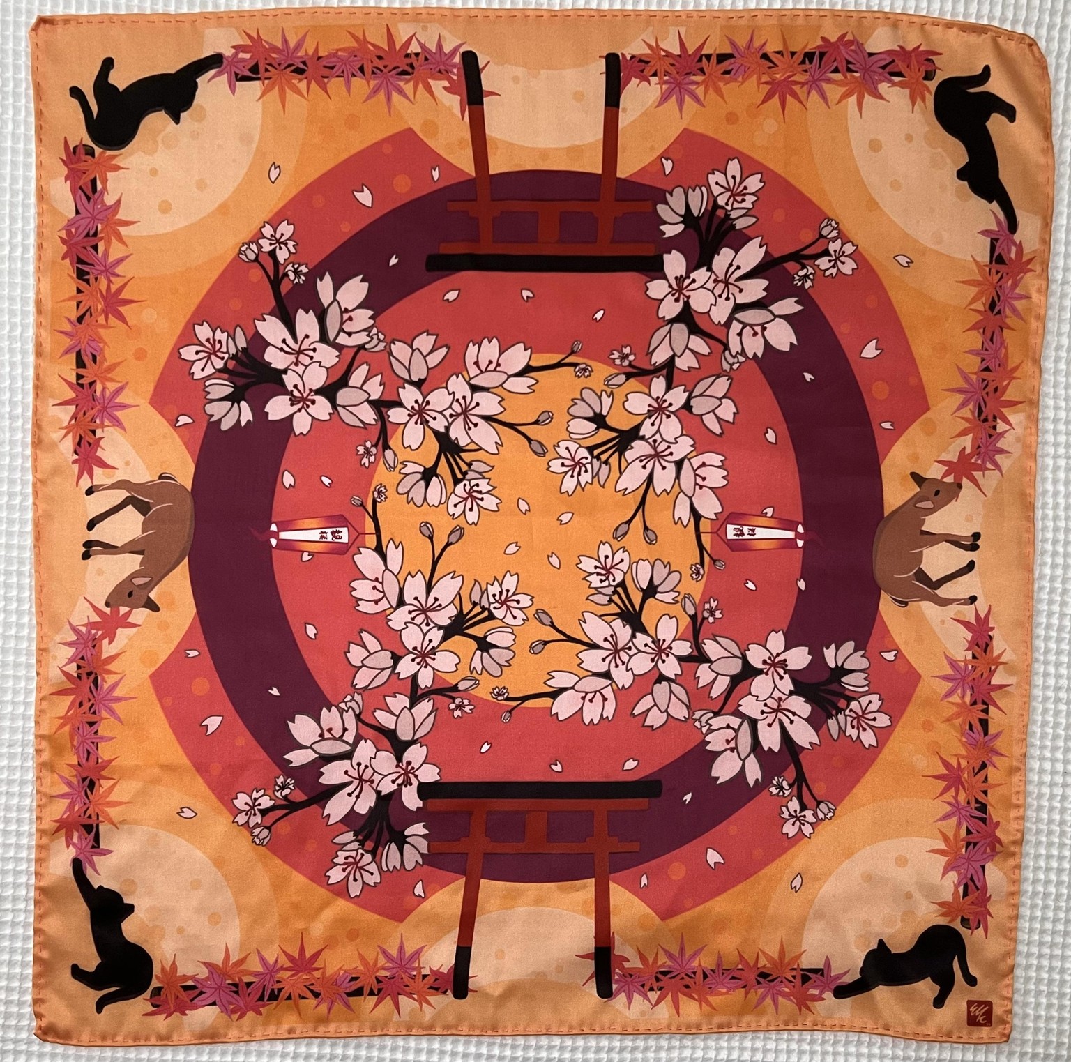 Japan Scarf - image 10 - student project
