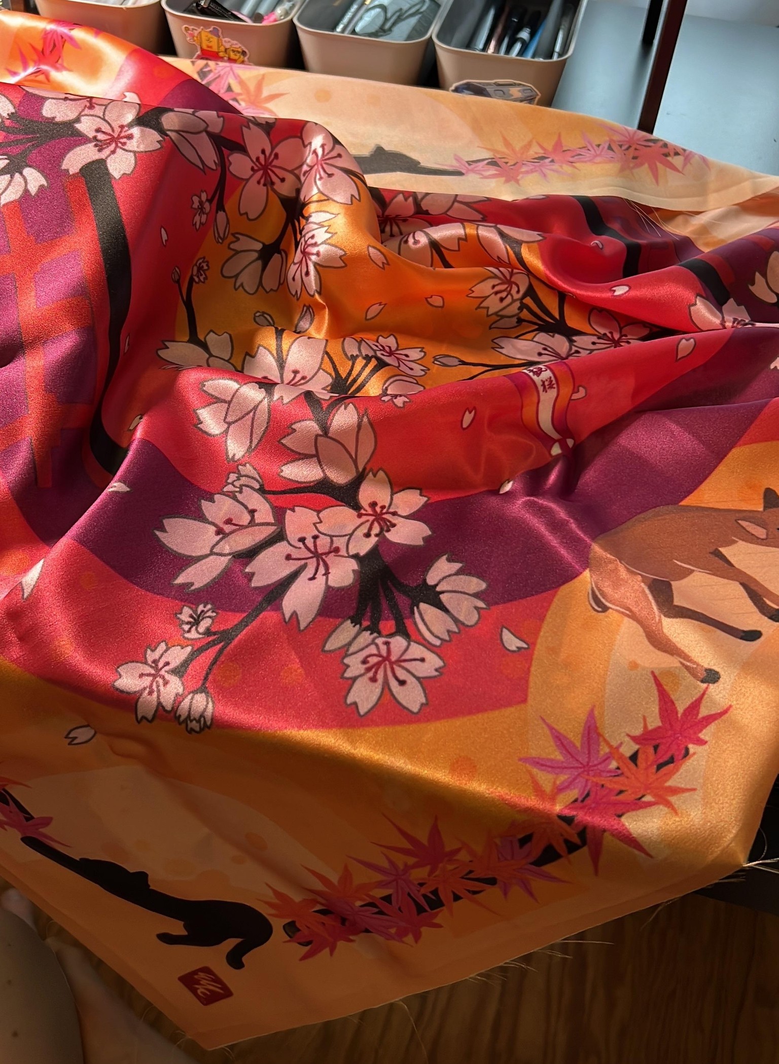 Japan Scarf - image 8 - student project
