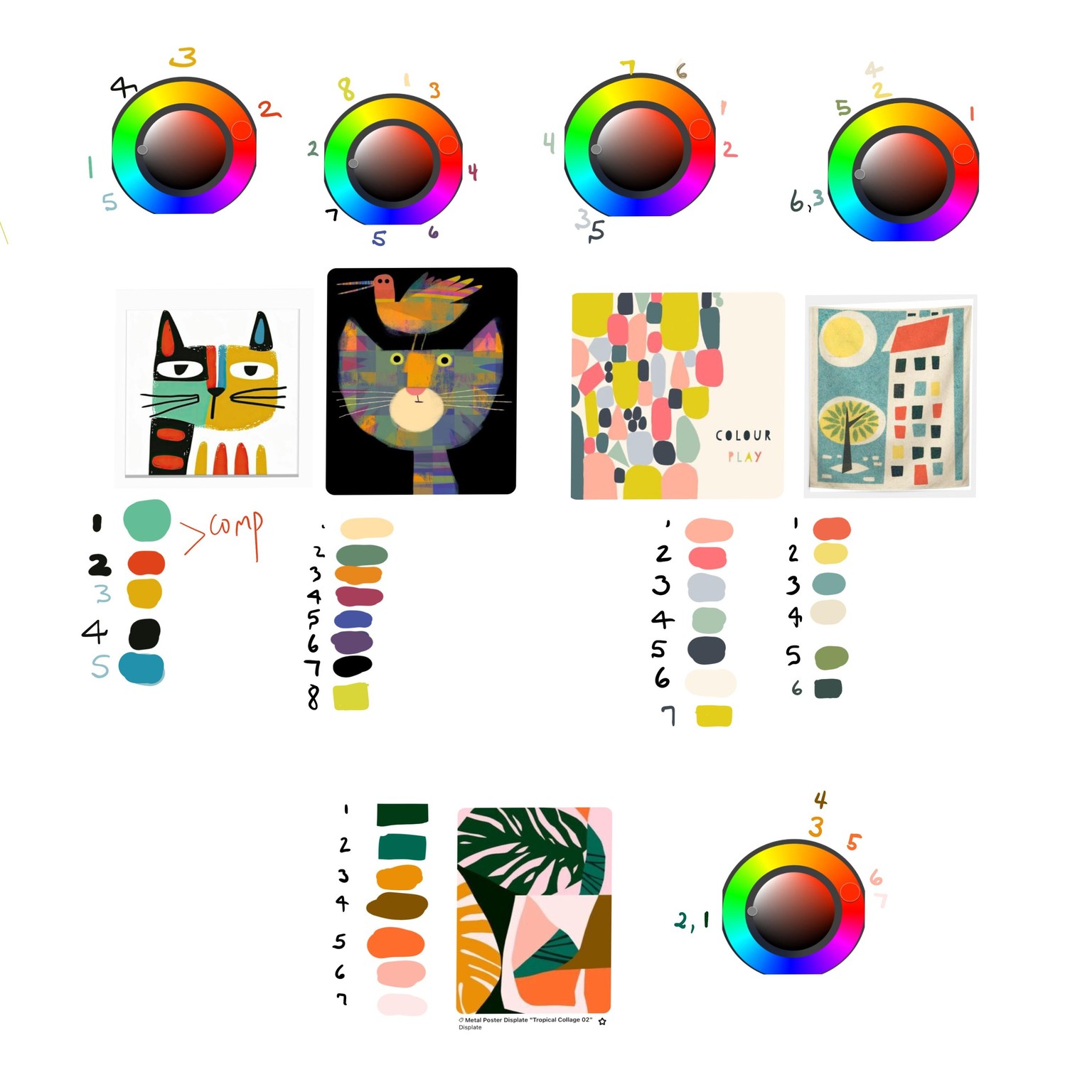 palettes from selected art -- proj 1 - image 1 - student project