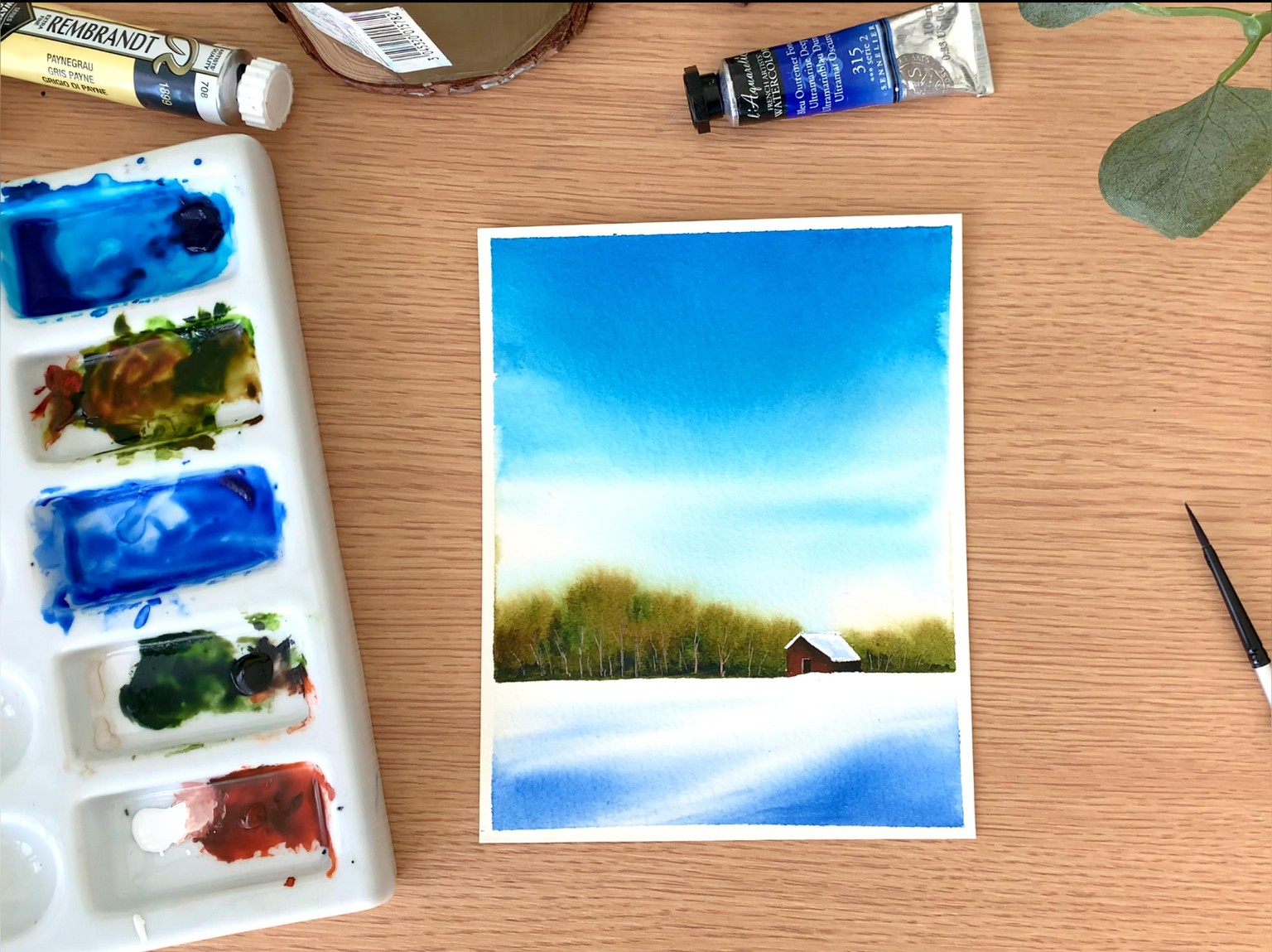 30 Days of Watercolor Painting - image 1 - student project