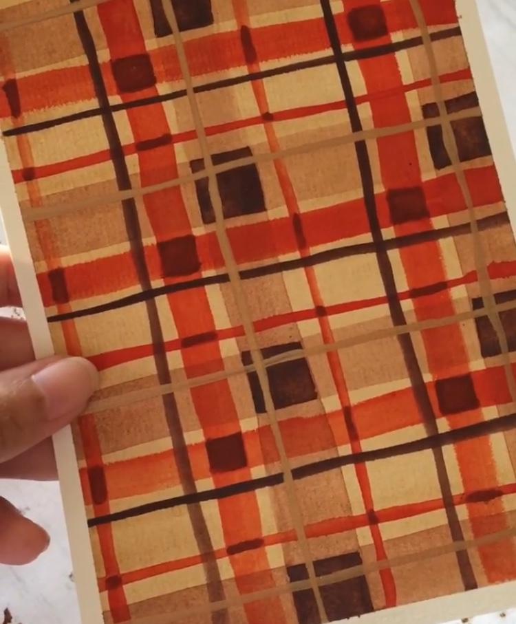 Plaids in Fall Colors - image 2 - student project
