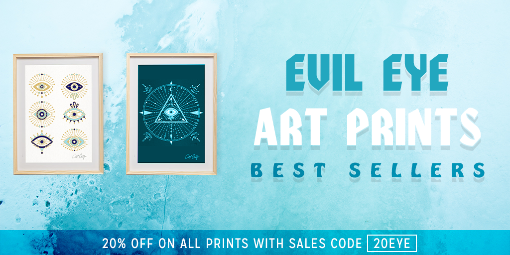 Evil Eye Web Ad Banner - image 1 - student project