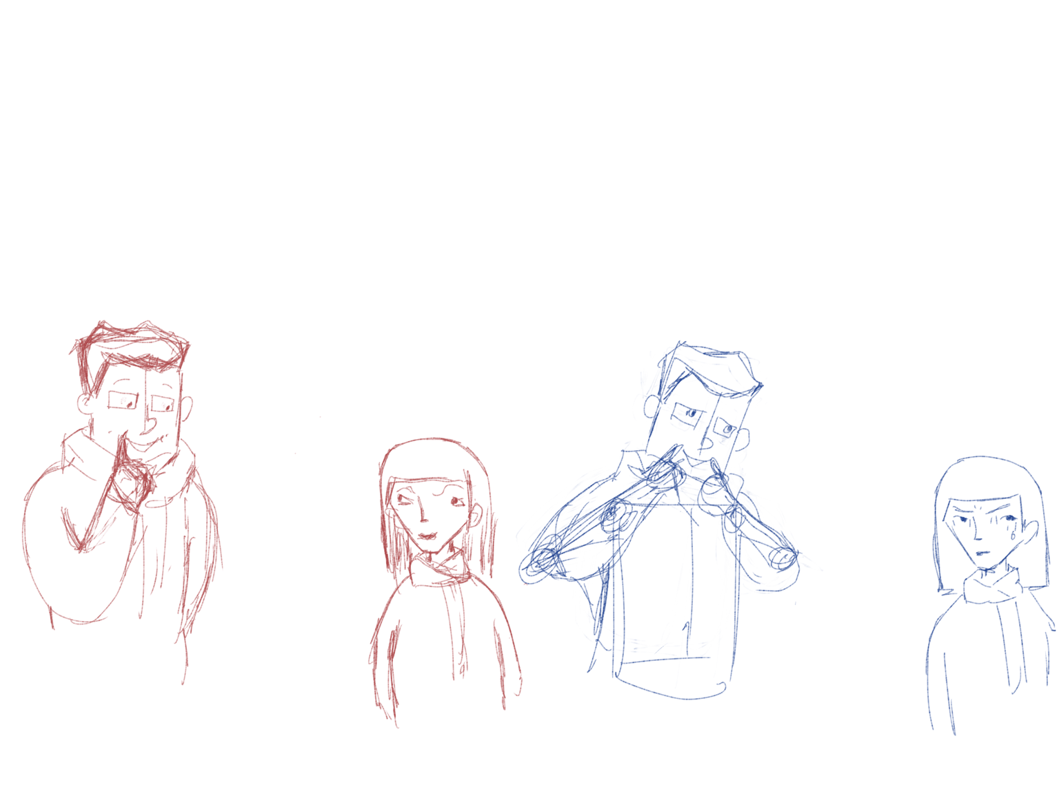 Sketching my comics digitally - image 2 - student project