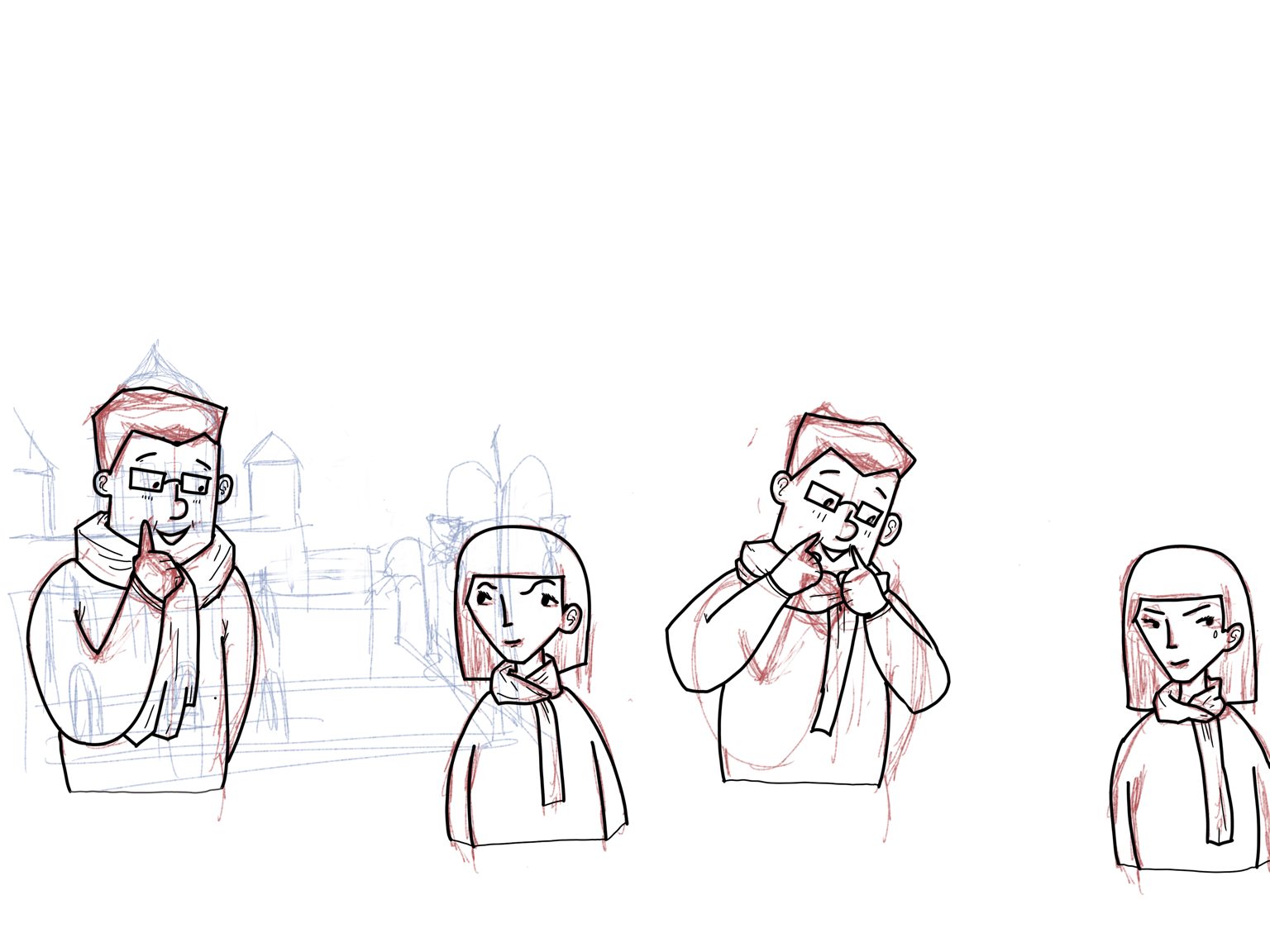 Sketching my comics digitally - image 3 - student project