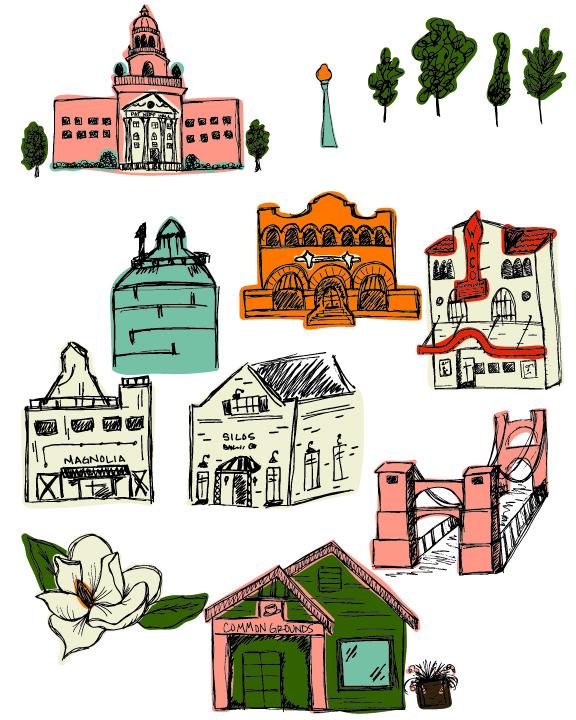 Hometown Map: Waco, Texas - image 4 - student project