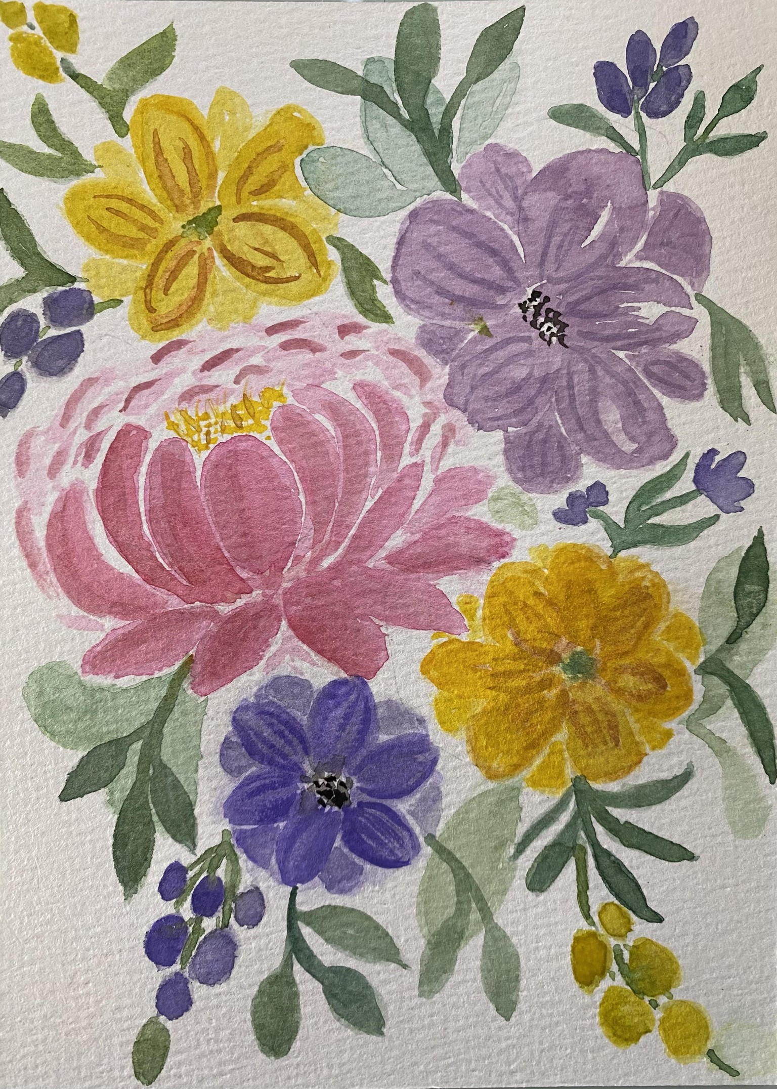 Floral composition - image 1 - student project