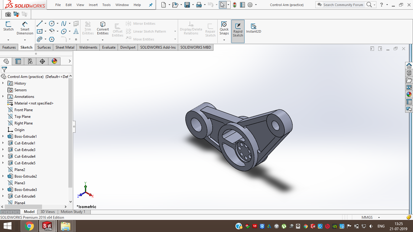 3D modelling - image 2 - student project