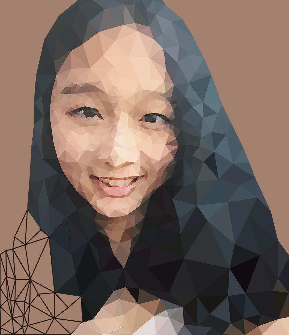 Low Poly Self Portrait Yay! - image 2 - student project