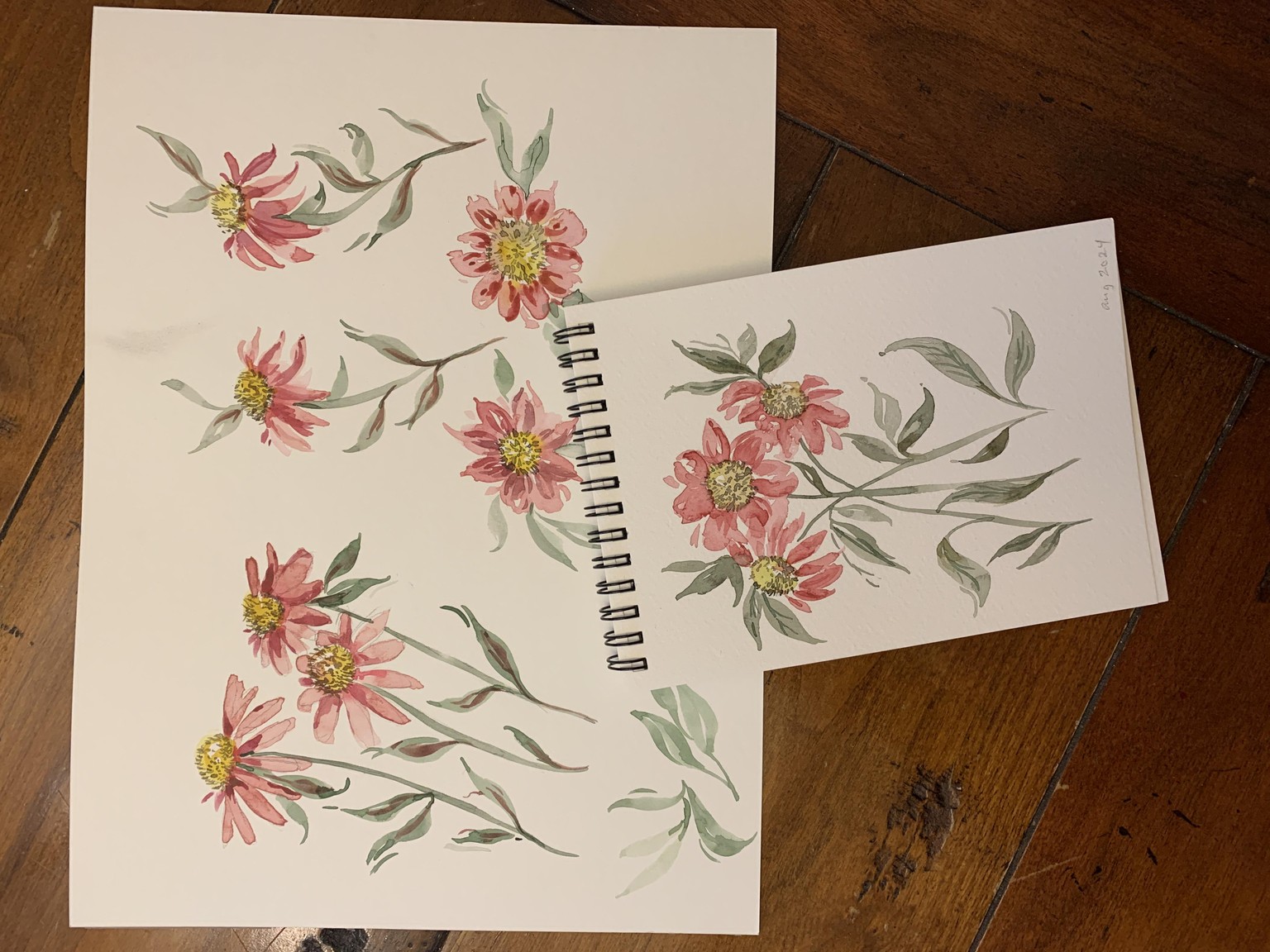 Loose Coneflowers - image 1 - student project