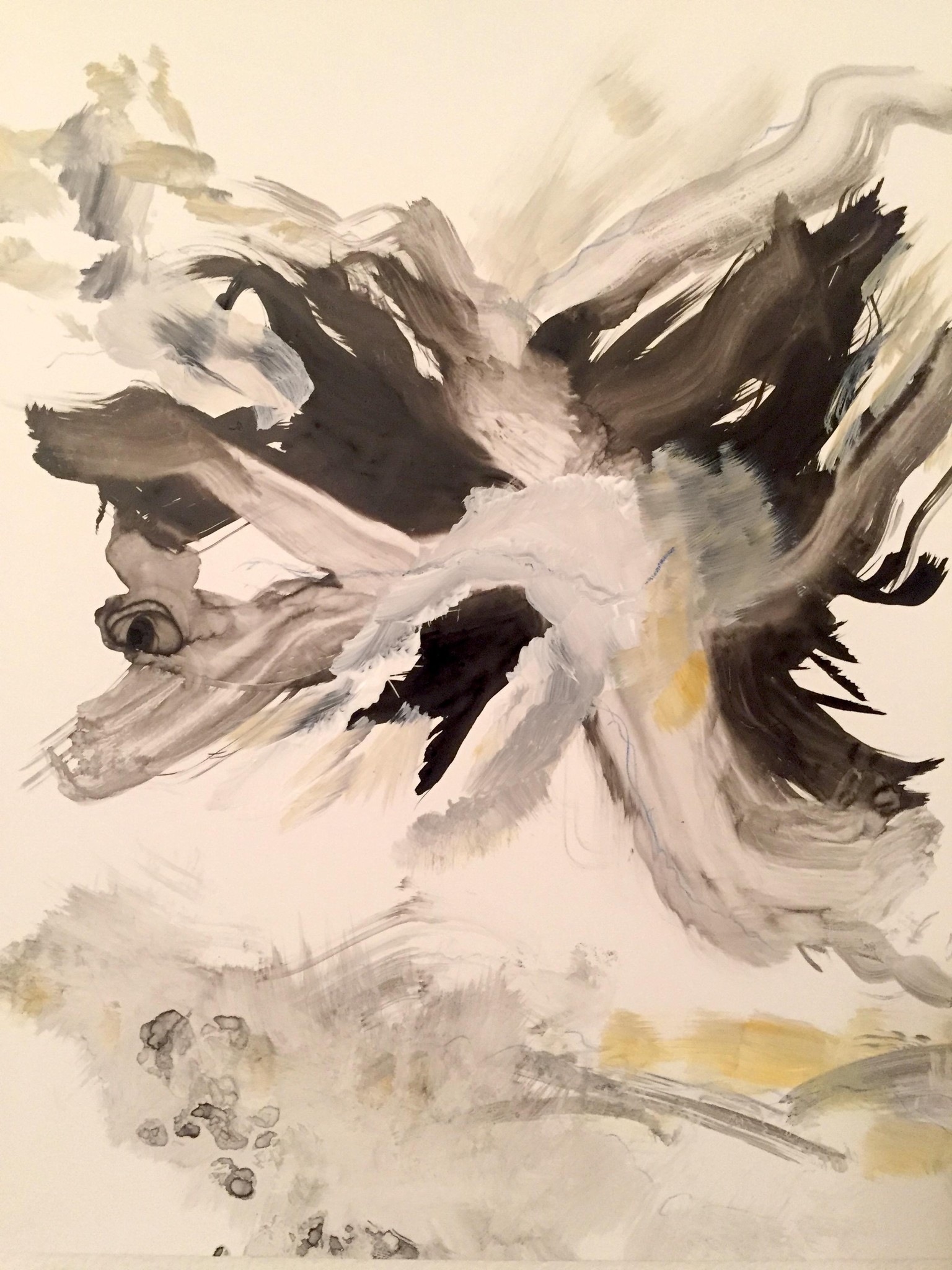 Painting with Sumi ink - image 1 - student project