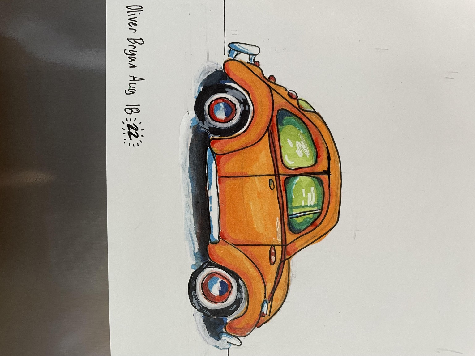 Oliver's 1960 VW Beetle - image 1 - student project