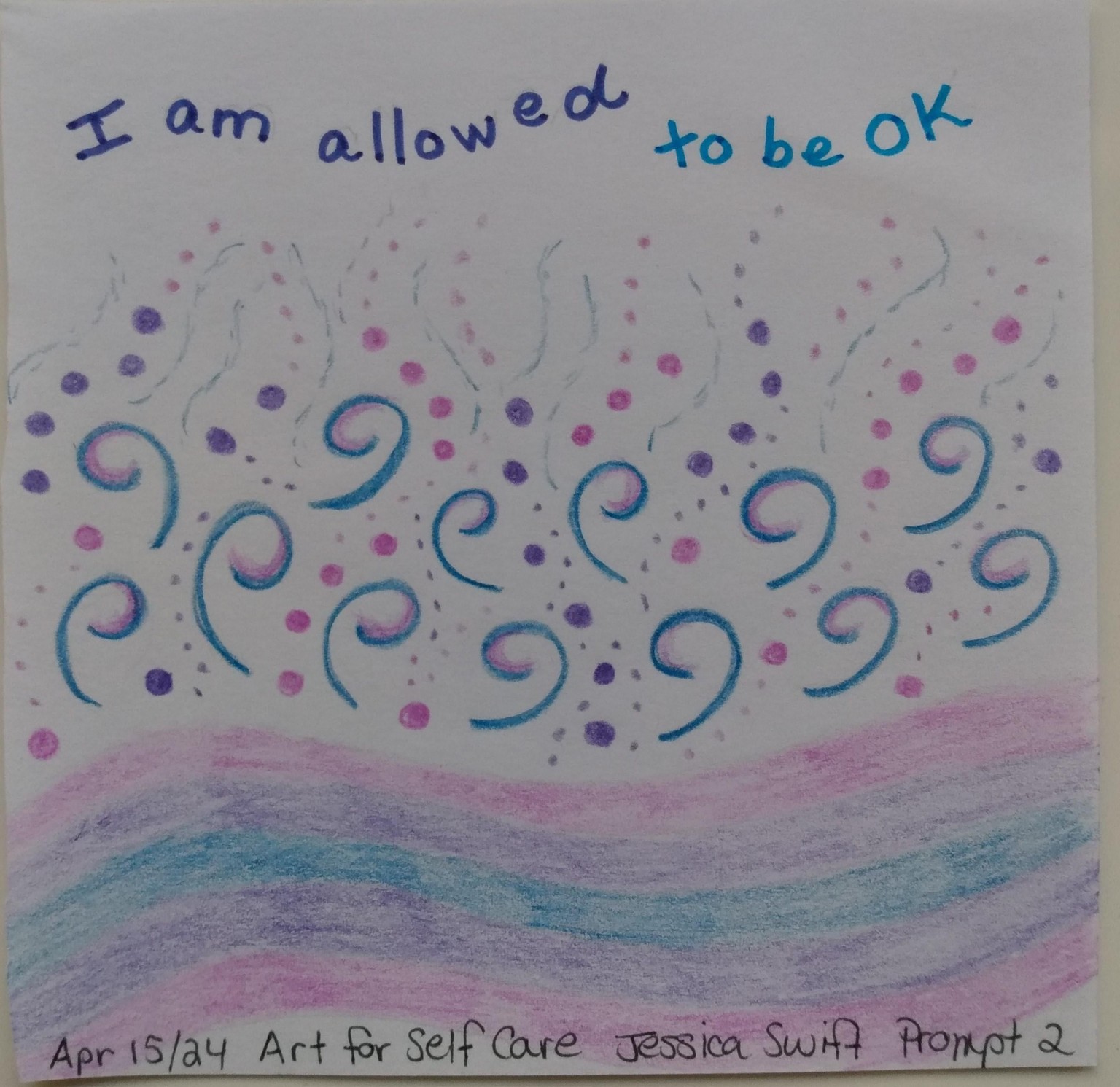 Kick Start Art for Self Care - image 2 - student project