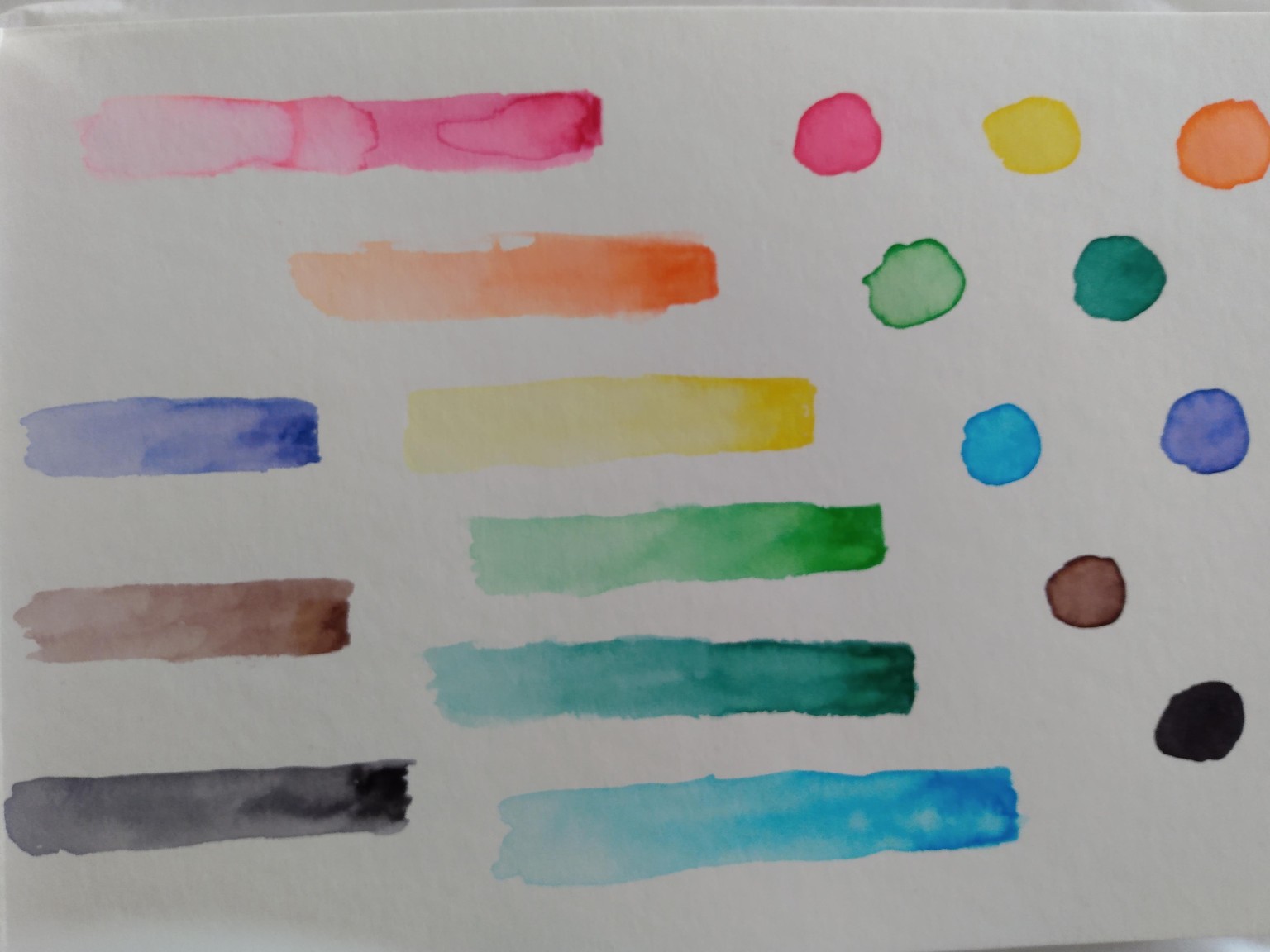 Watercolour with brush pens - image 1 - student project