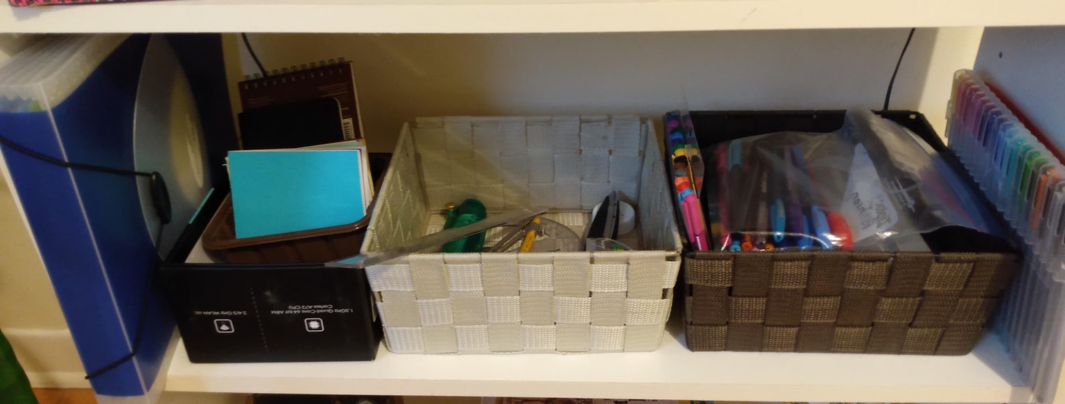 My Organized Art Supplies - image 2 - student project