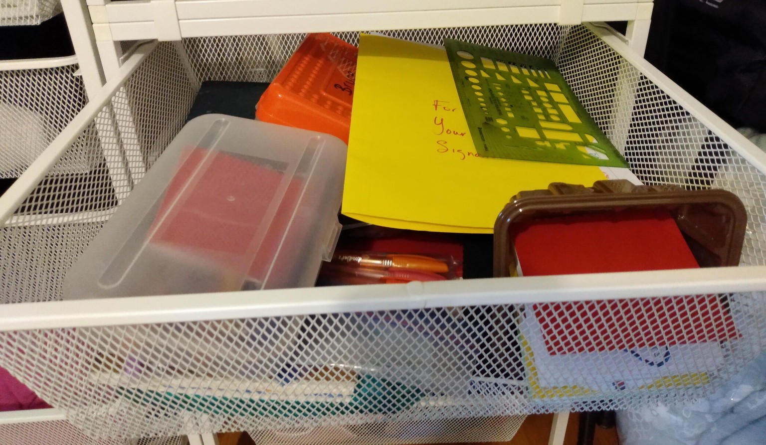 My Organized Art Supplies - image 1 - student project