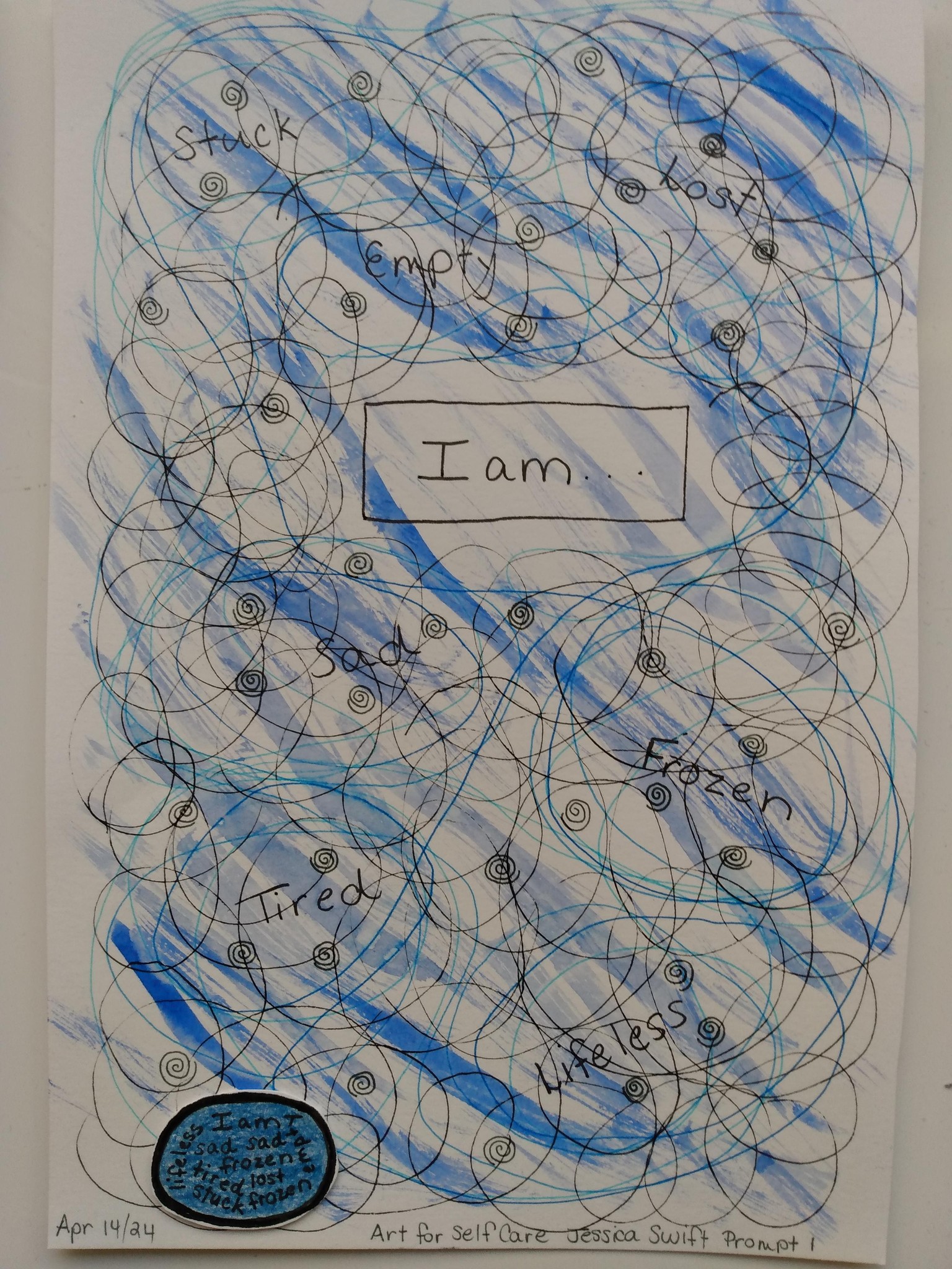 Kick Start Art for Self Care - image 1 - student project