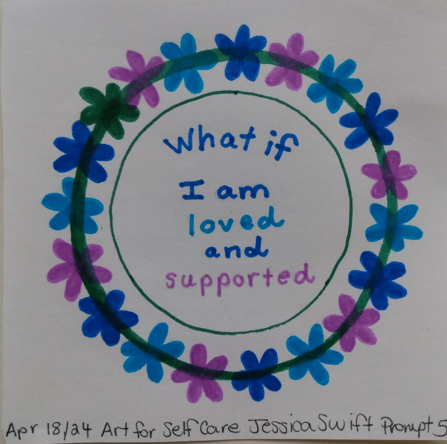 Kick Start Art for Self Care - image 4 - student project