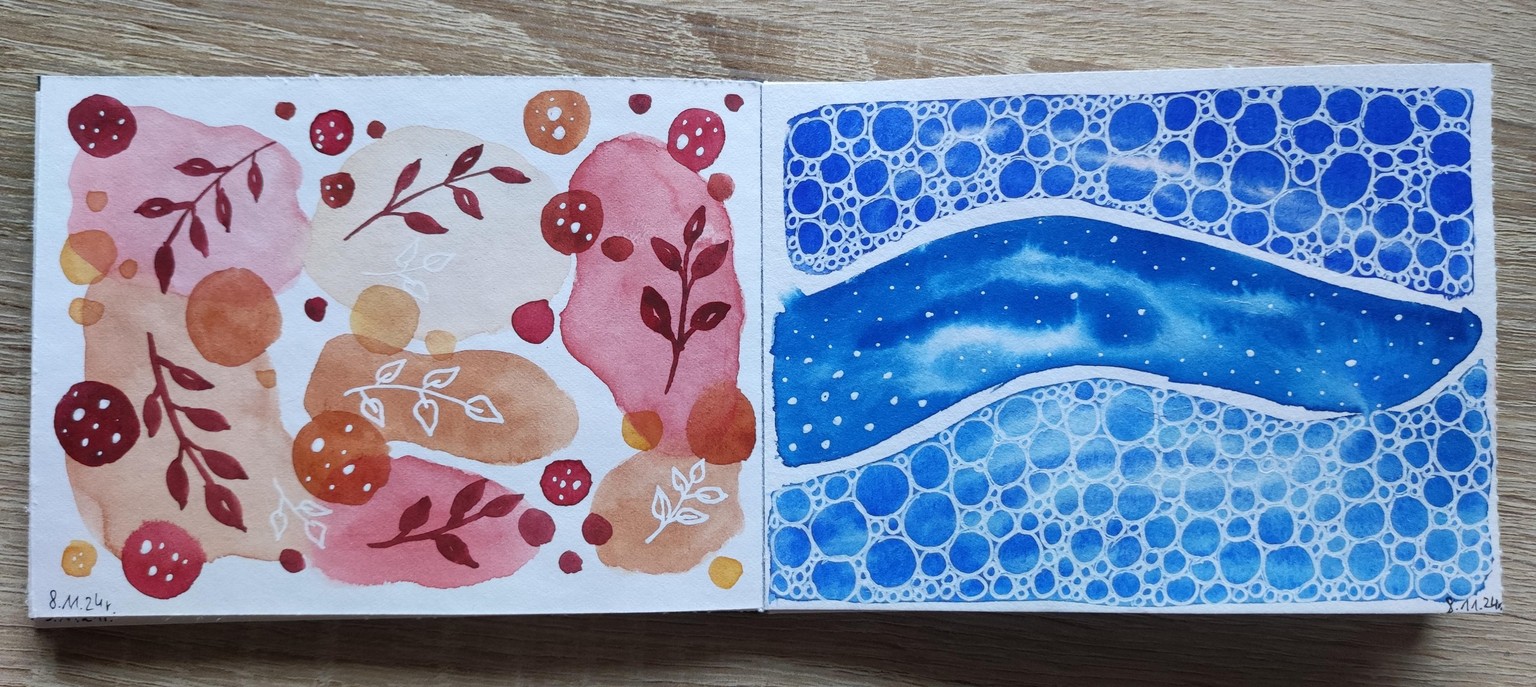 Sketchbook pages - image 5 - student project