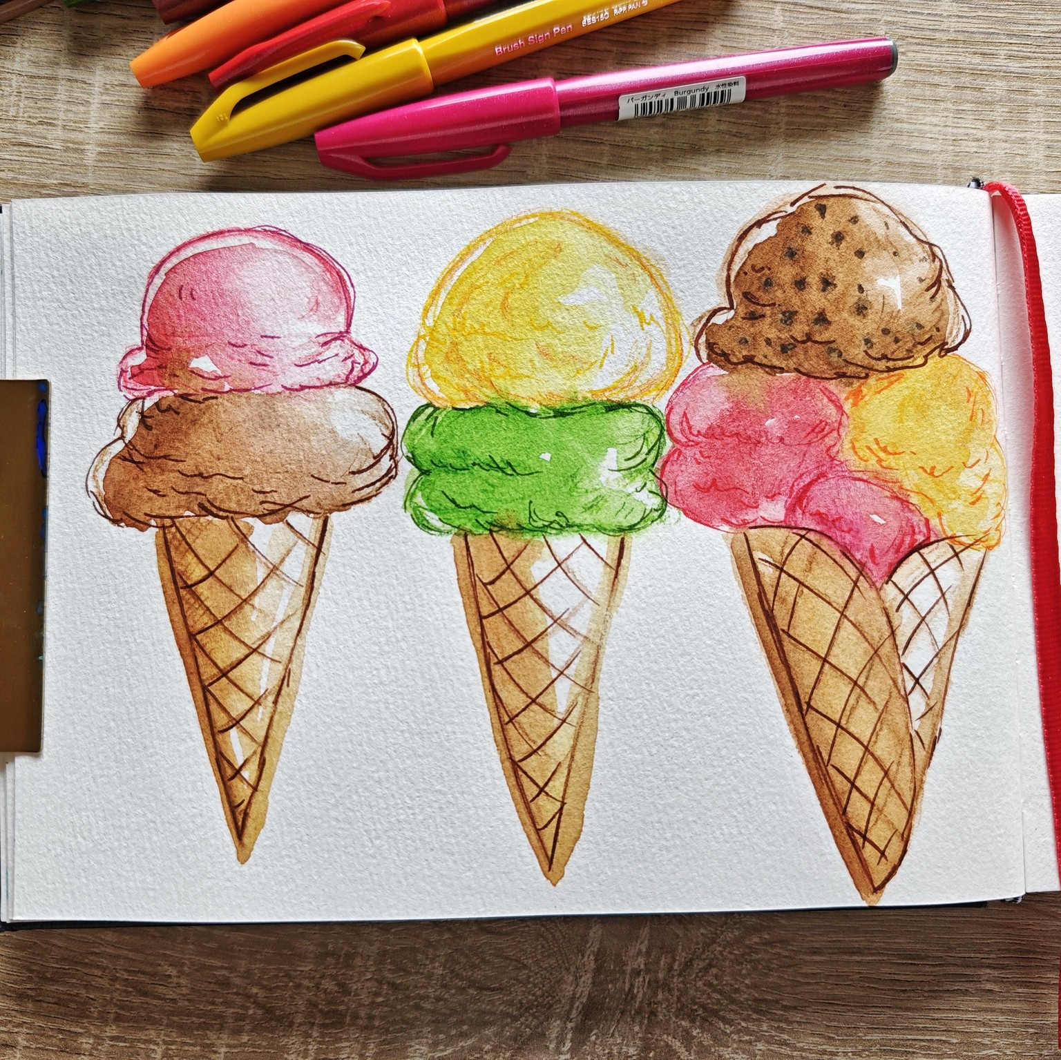Ice creams method 1 - image 2 - student project