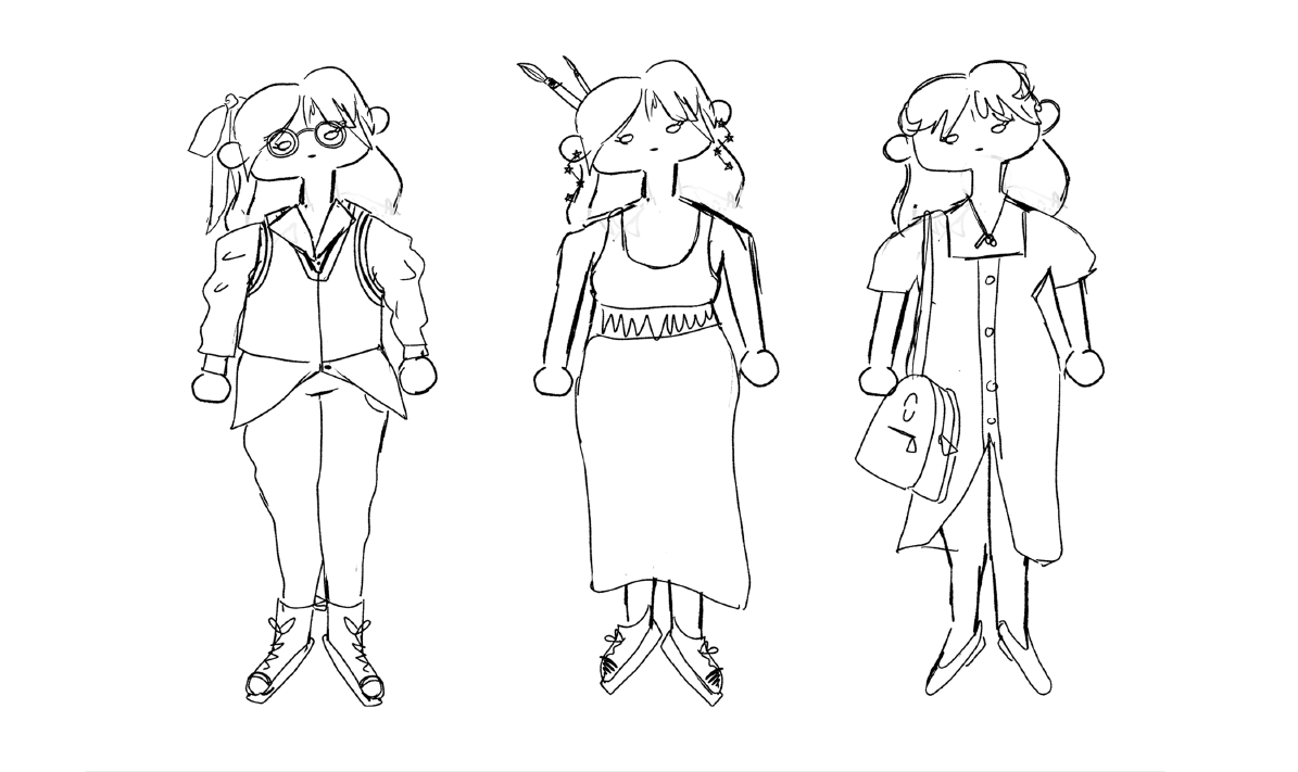 character design illustrator - image 2 - student project