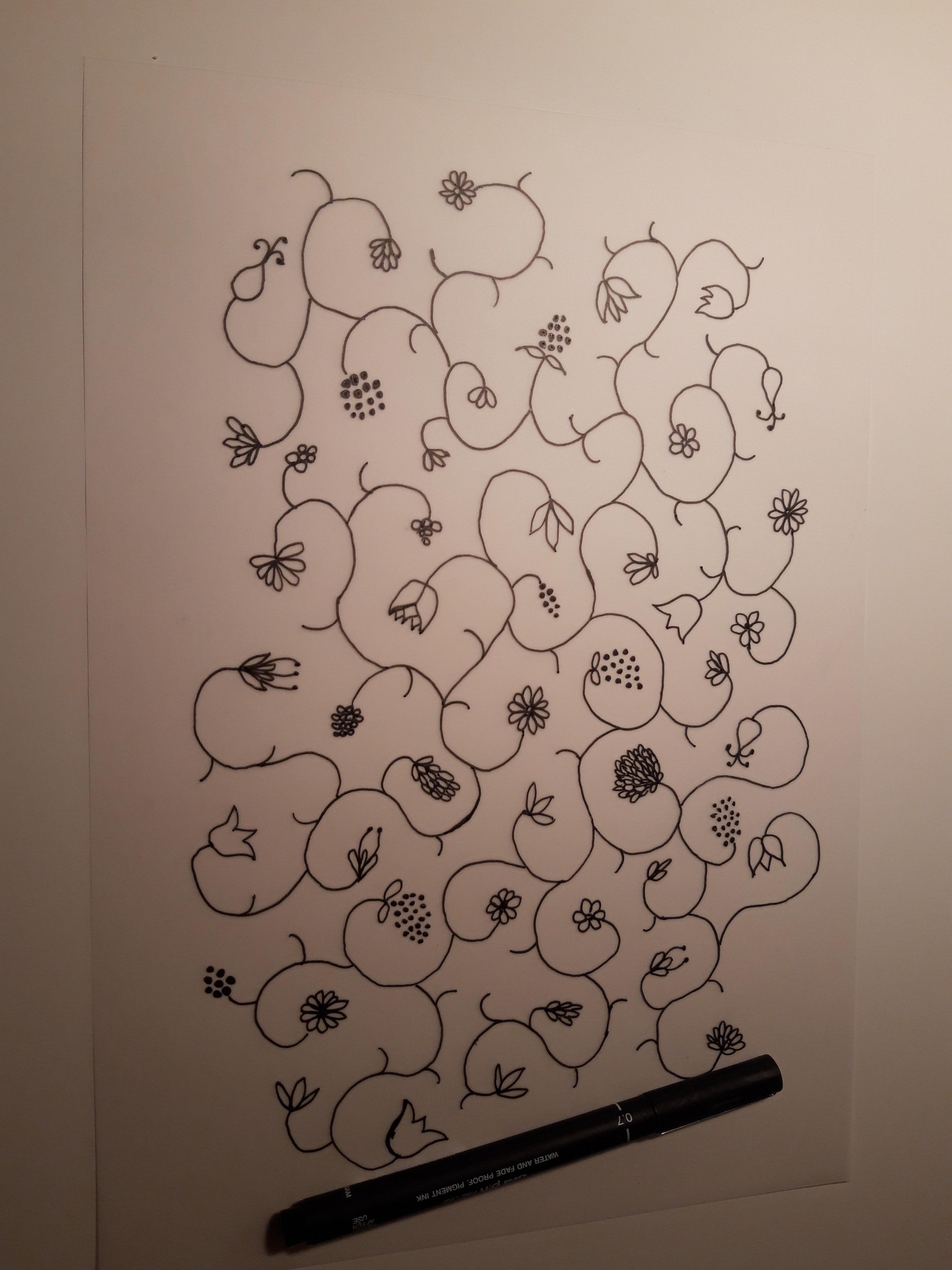 Serpentine Midnight Flowers - image 4 - student project