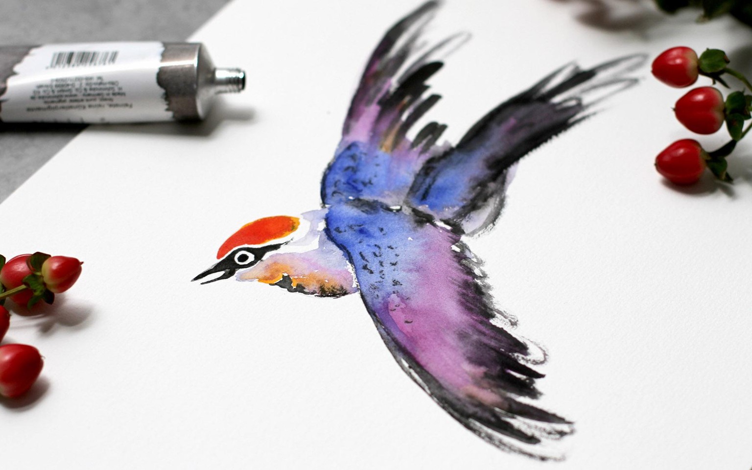 Bird & Glowing Trees - image 3 - student project