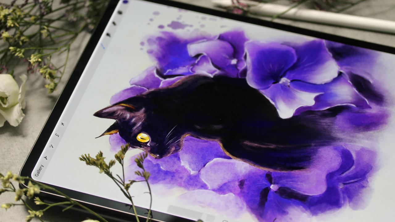 Cats & Flowers Sketchbook - image 8 - student project